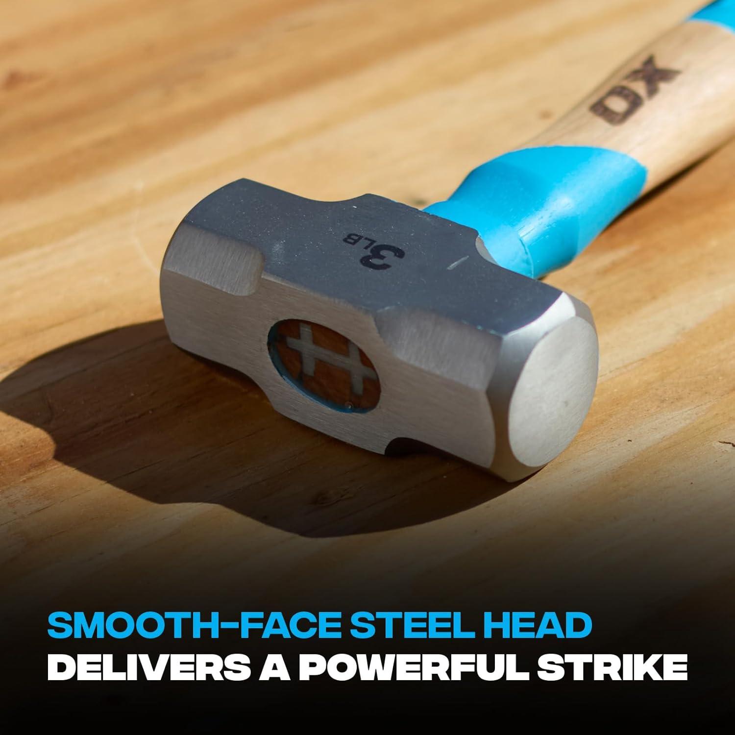 Martillo de Club OX 1.36kg Mango de Fresno Antideslizante