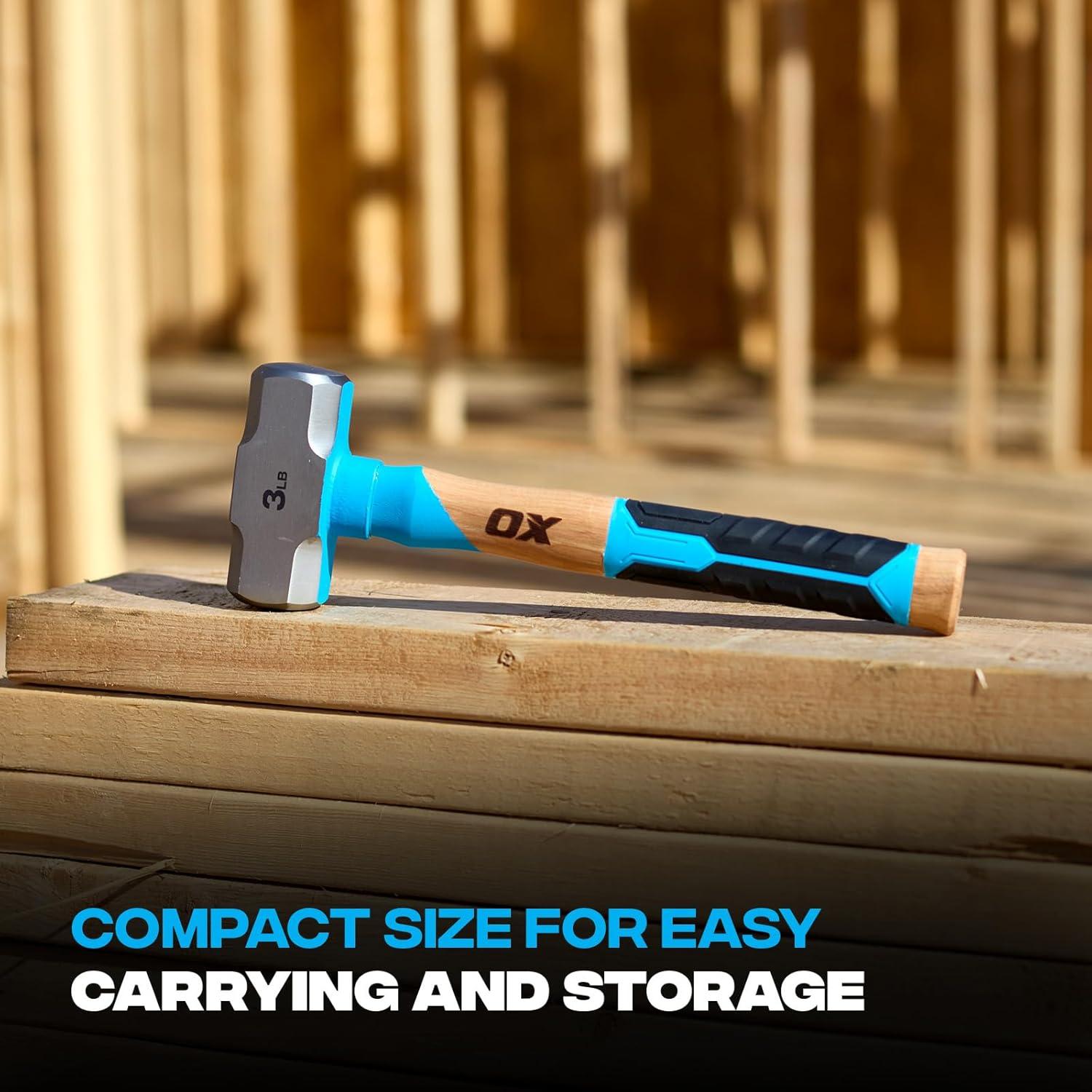 Martillo de Club OX 1.36kg Mango de Fresno Antideslizante