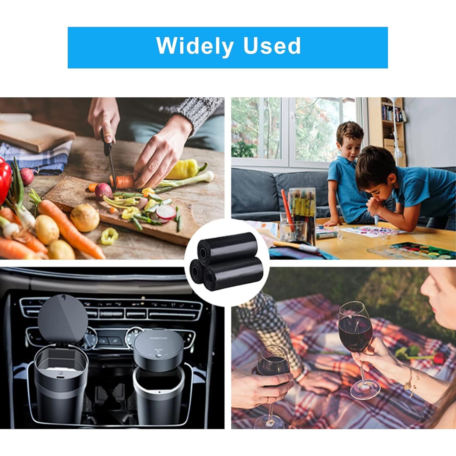 Mini Bolsa de Basura para Auto xuenair 45 Unidades 800ml