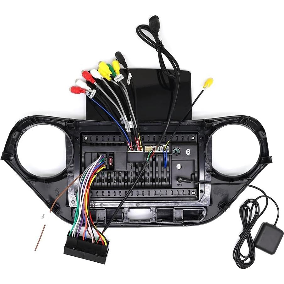 Radio Doble Din Android 14 Slakerbe 9" GPS Carplay Honda CRV