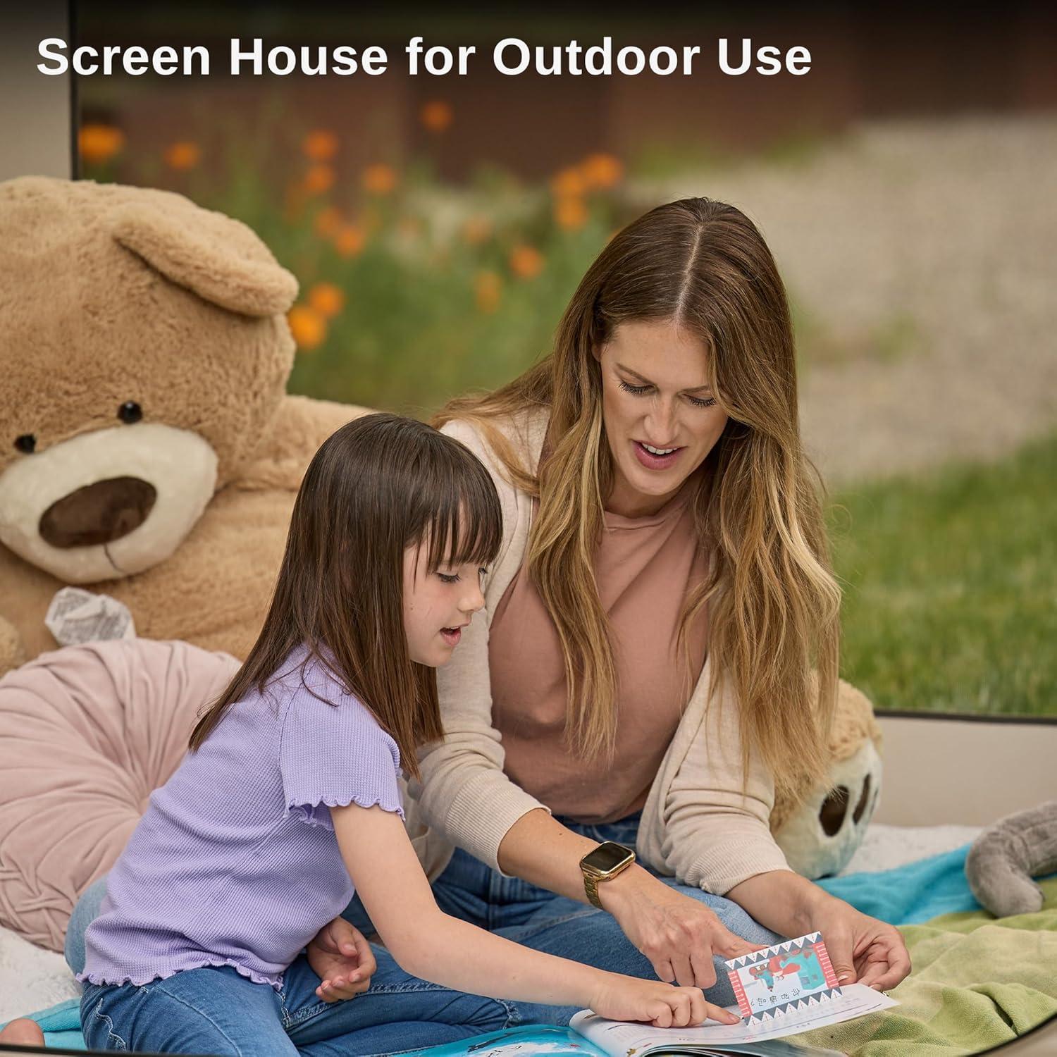 Carpa Pop-Up EAST OAK 4x4m Beige con Bolsa de Transporte