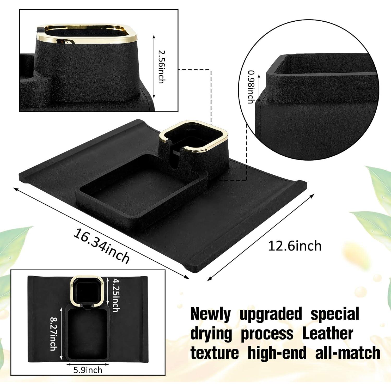 Soporte para Tazas Tessco 2 Piezas Silicona Negro