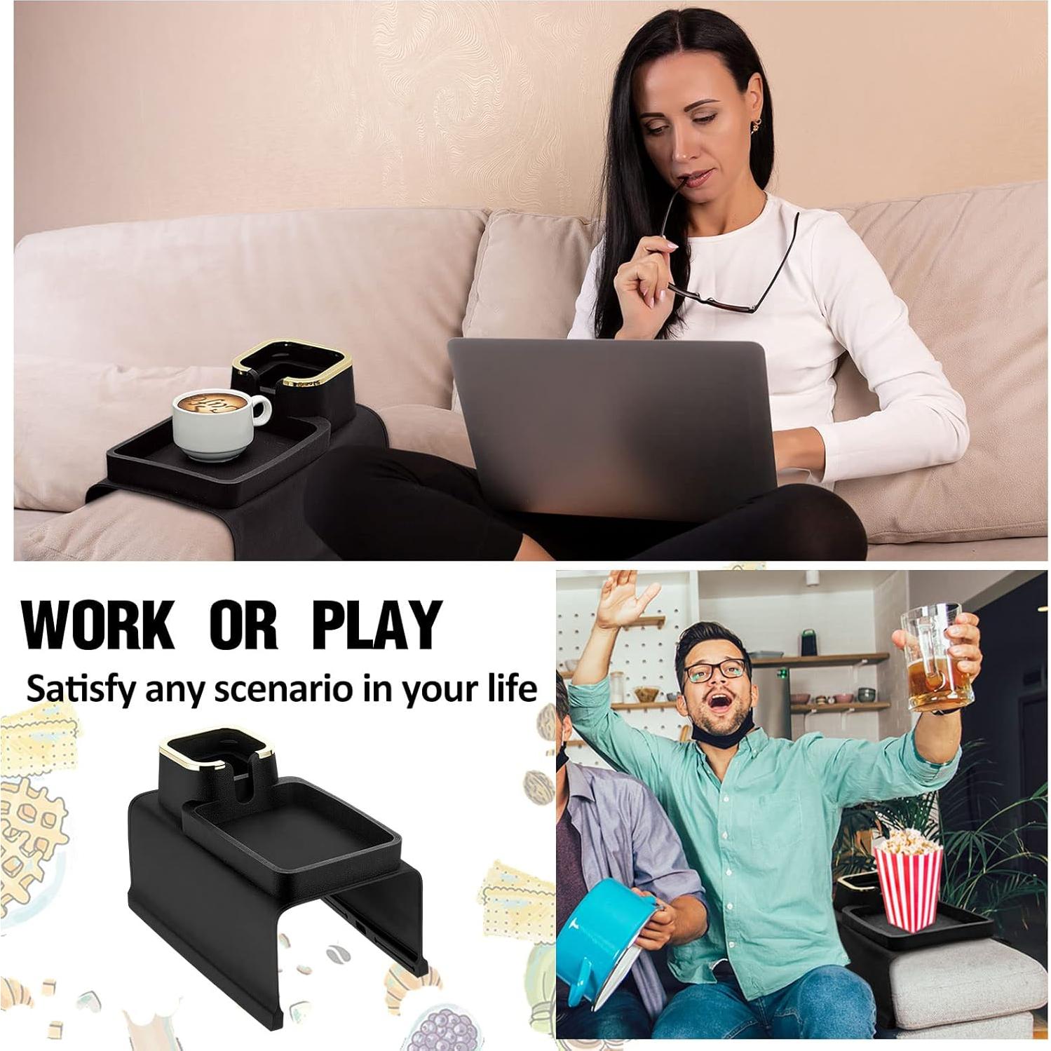 Soporte para Tazas Tessco 2 Piezas Silicona Negro