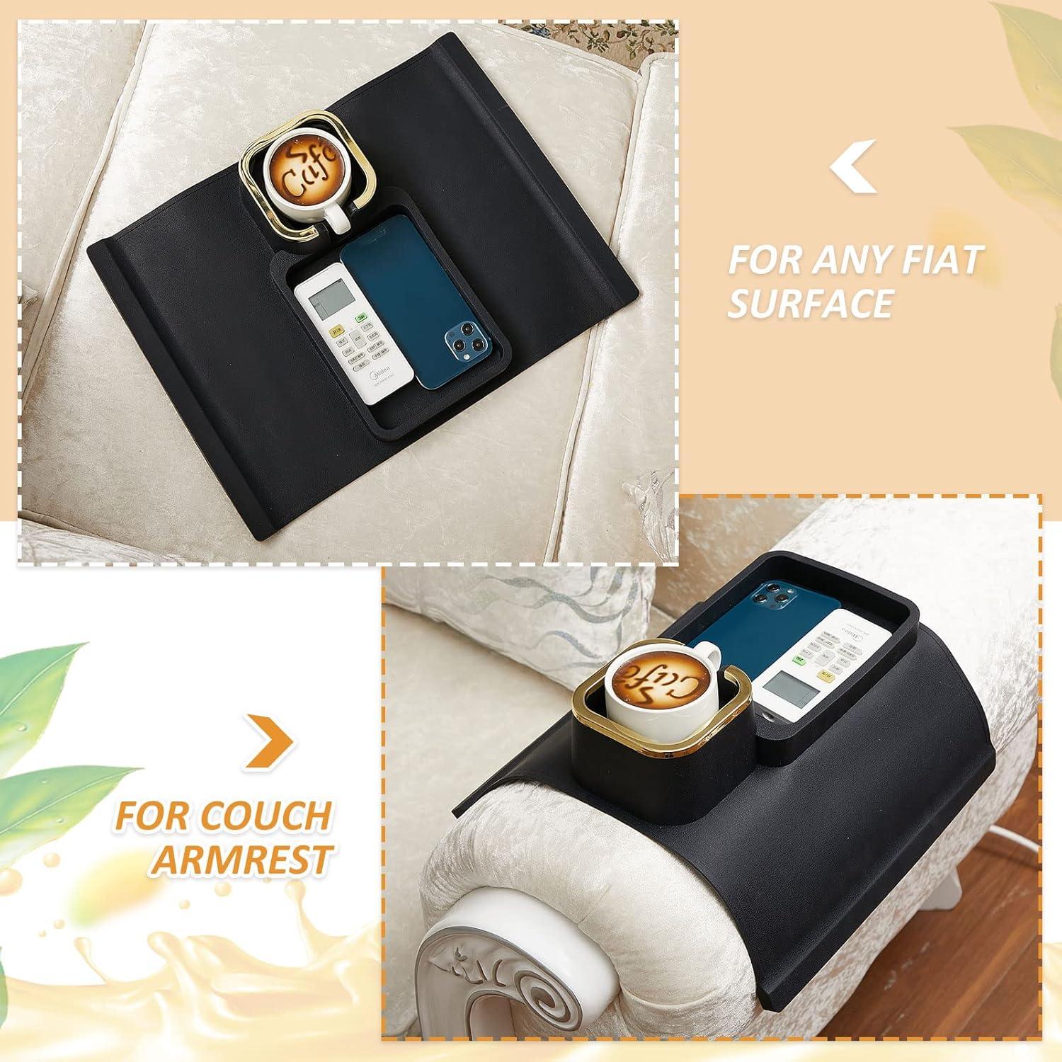 Soporte para Tazas Tessco 2 Piezas Silicona Negro