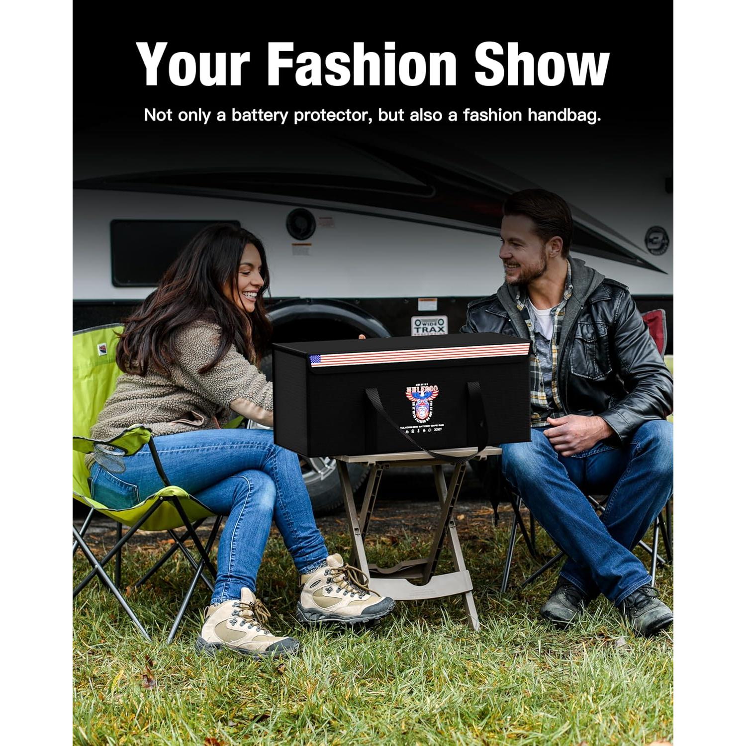 Bolsa Protectora HulkGoo para Batería de Litio 200Ah