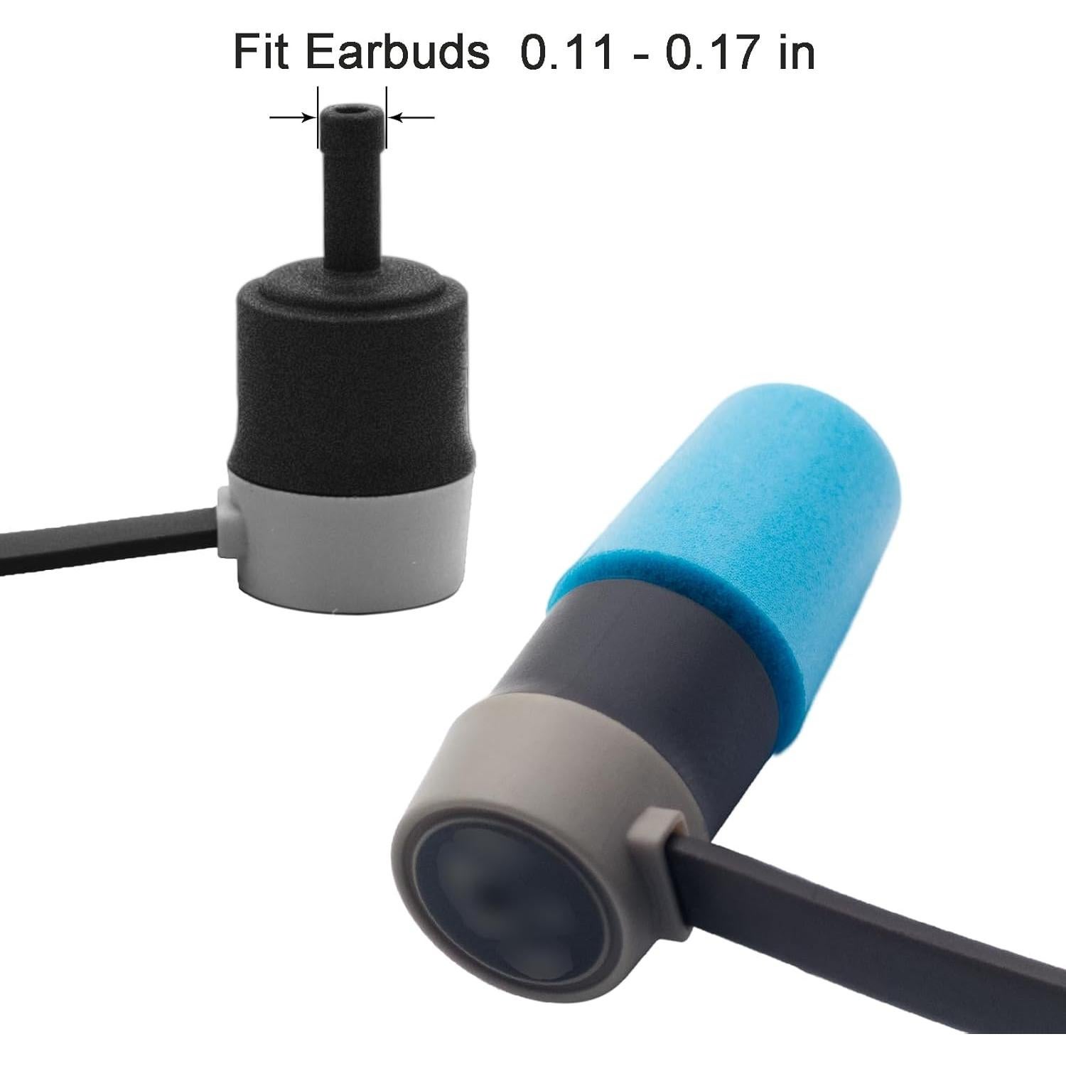 Puntas de Espuma de Memoria Klowcok para Auriculares S/M/L