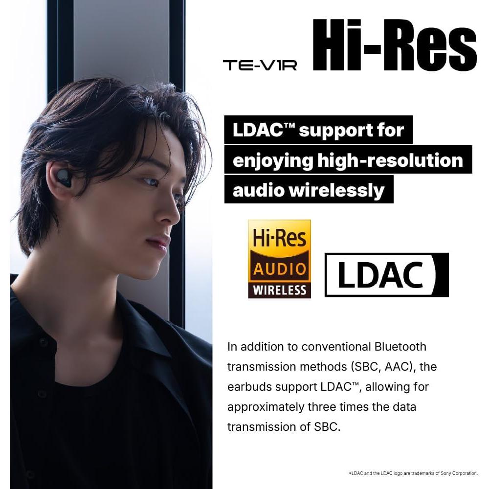 Auriculares Inalámbricos AVIOT TE-V1R con Cancelación de Ruido