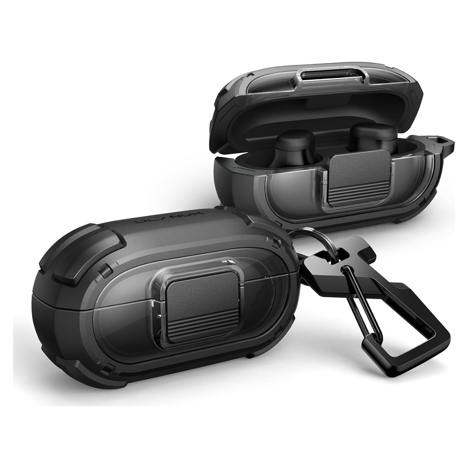 Estuche Protector Dexnor para Beats Solo Buds 2024 Negro