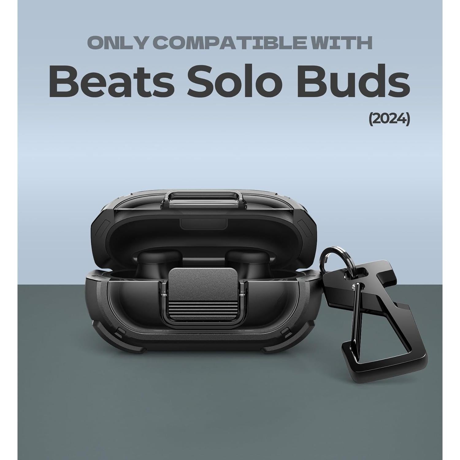 Estuche Protector Dexnor para Beats Solo Buds 2024 Negro