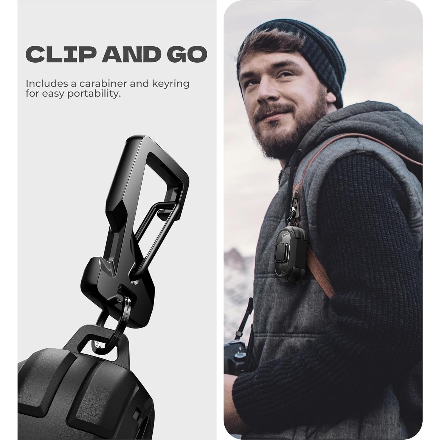 Estuche Protector Dexnor para Beats Solo Buds 2024 Negro