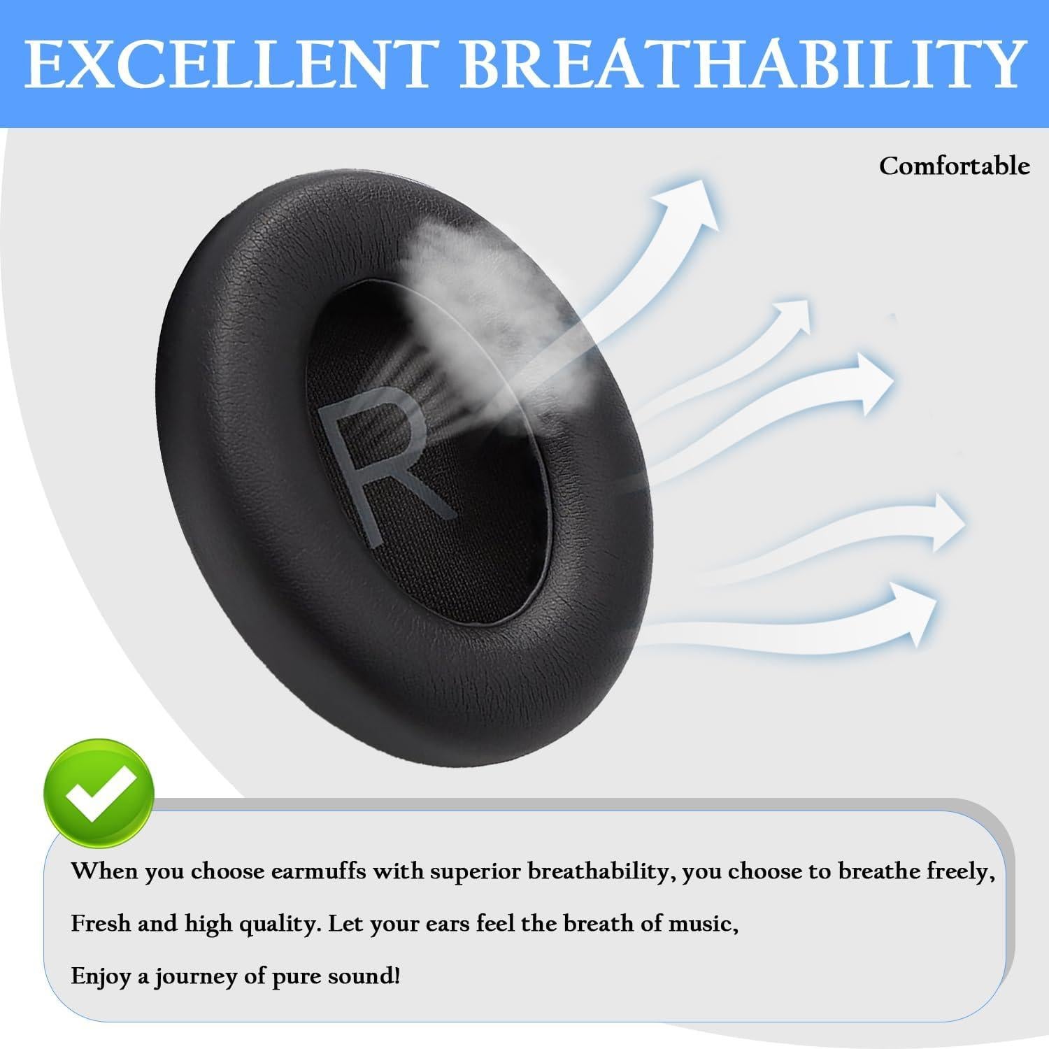 Almohadillas de Reemplazo Adhiper para Auriculares Bose 700 NC700