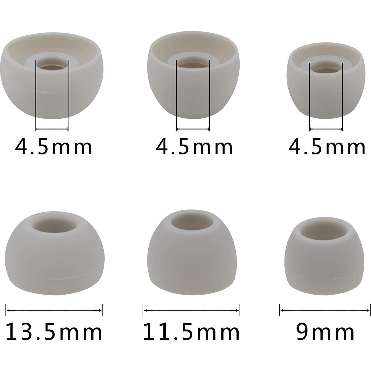 Puntas de oído Rayker para Free X Reflect Flow - 6 pares