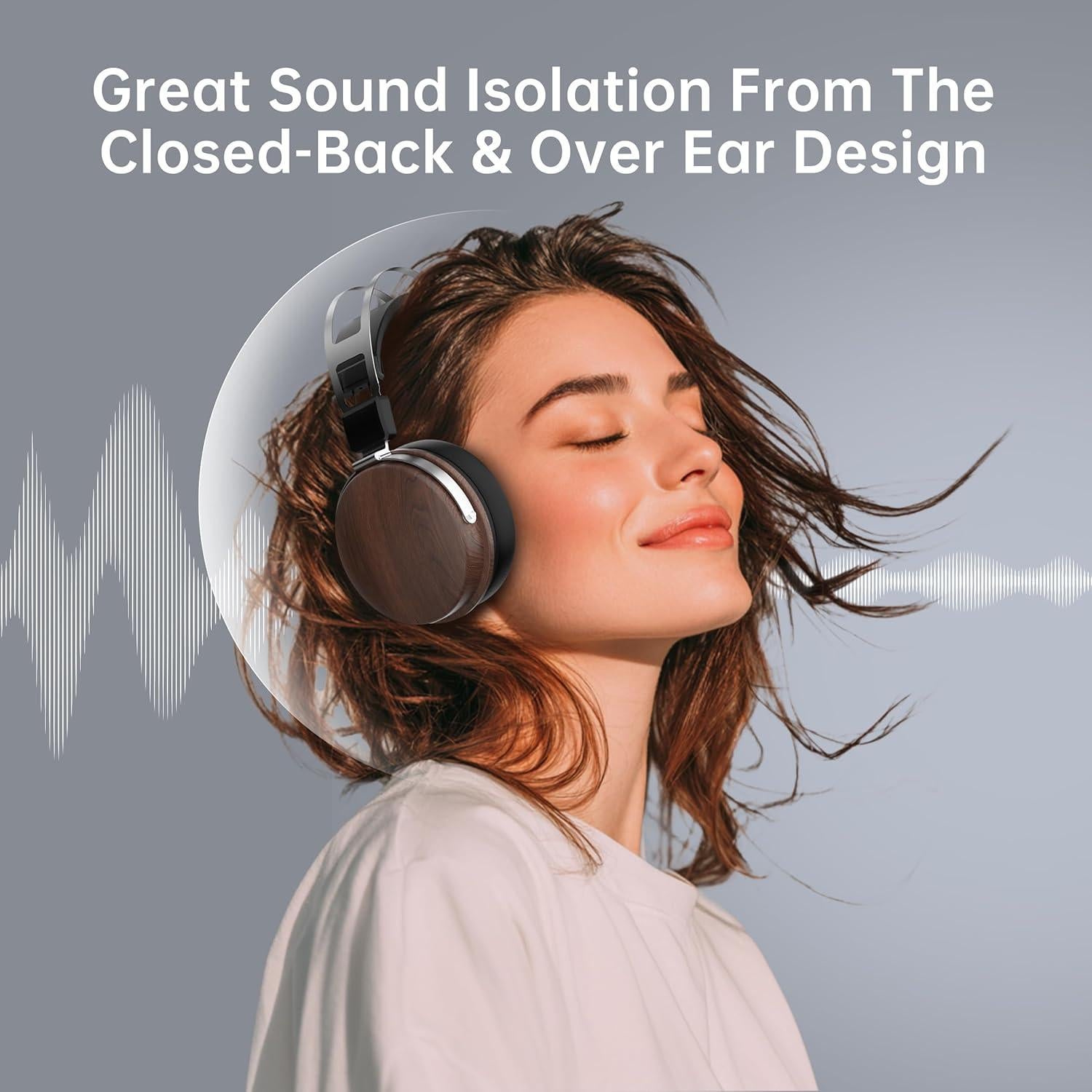 Auriculares de Estudio SEJJ Emr100 con Aislamiento de Ruido