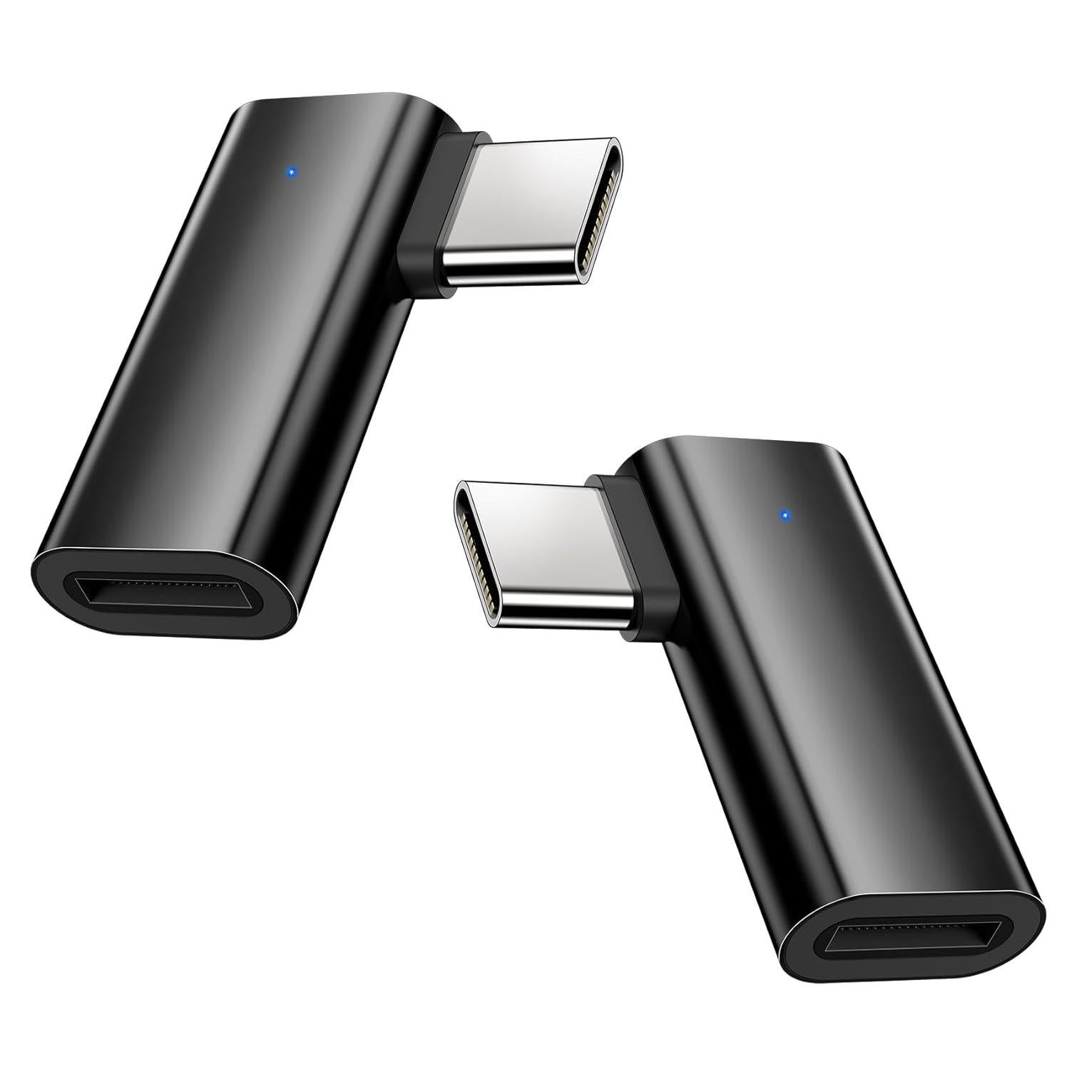 Adaptador Lightning a USB C 90 Grados xiwxi - Carga Rápida 27W