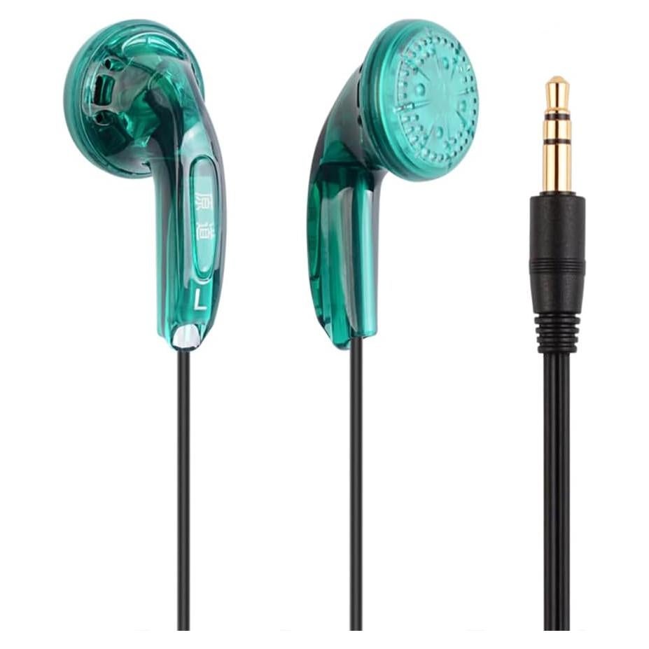 Auriculares In-Ear Yuandao Traceless 1ra Gen 3.5mm HiFi Verde