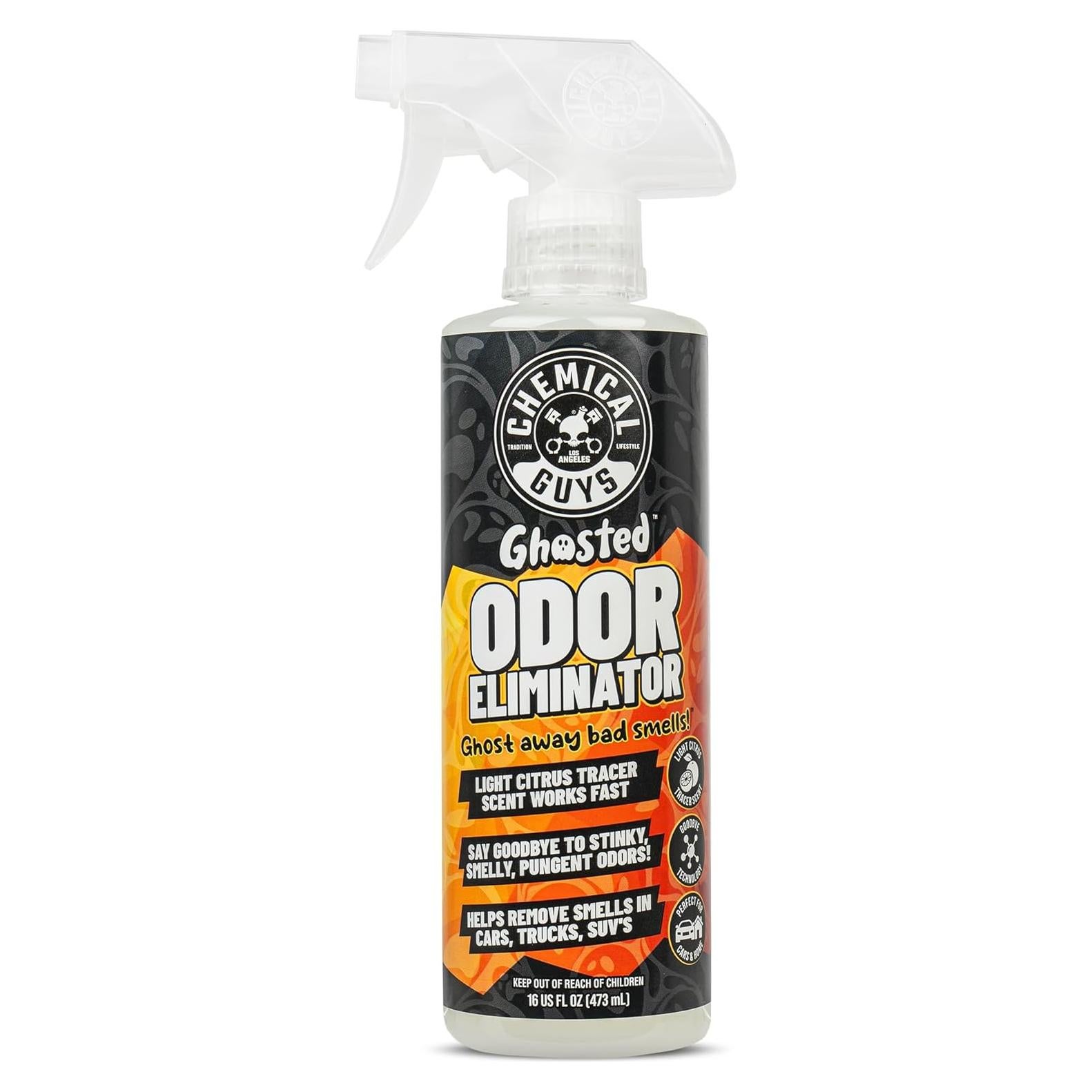 Eliminador de Olores Ghosted Chemical Guys 473 ml - Cítricos
