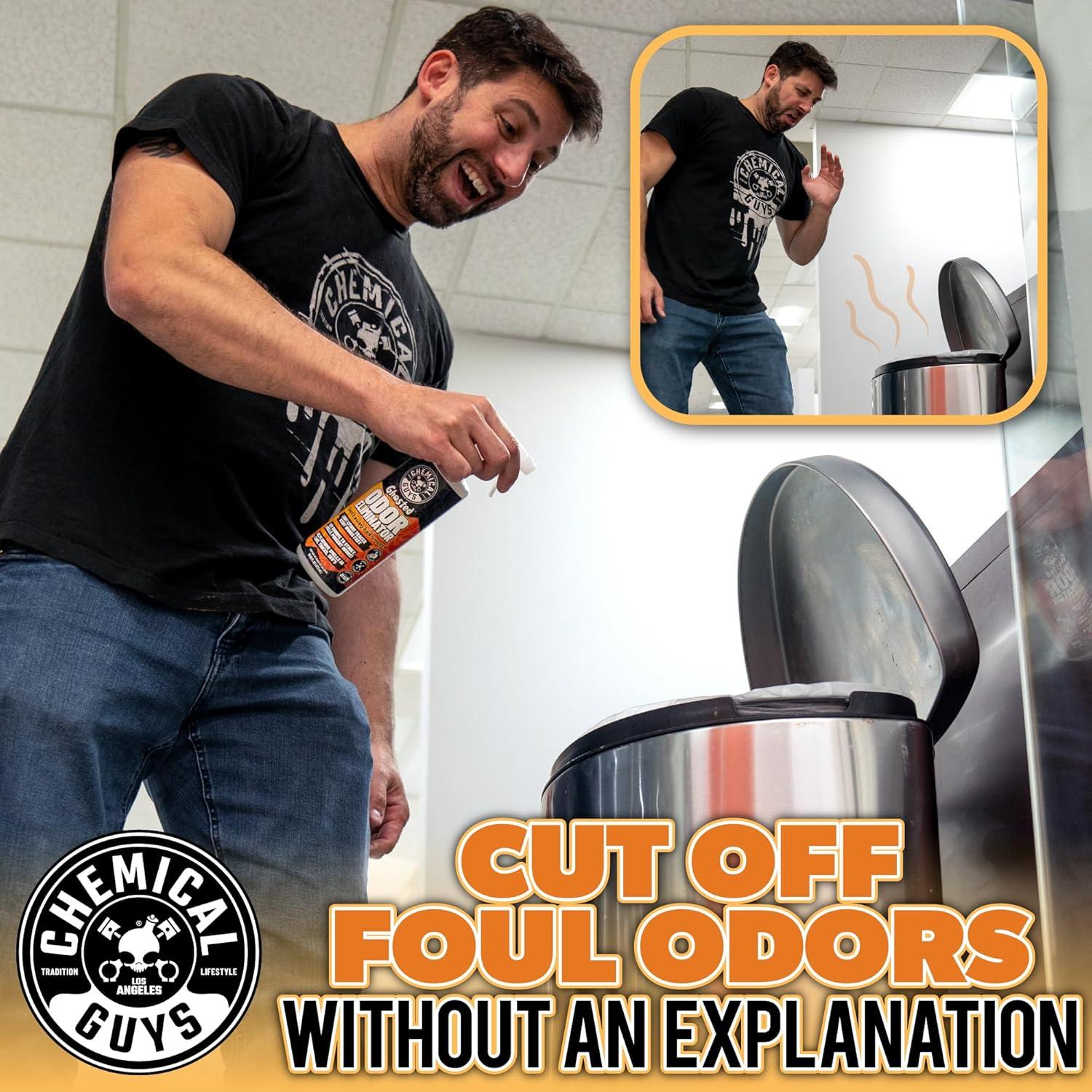 Eliminador de Olores Ghosted Chemical Guys 473 ml - Cítricos