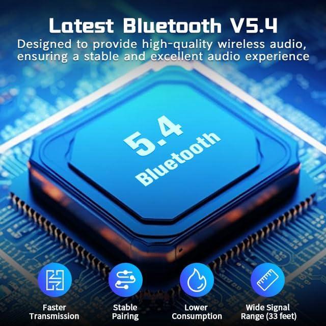 Receptor Bluetooth 5.4 iDIGMALL J205 para Estéreo de Hogar