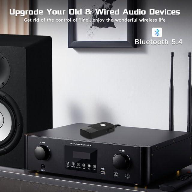 Receptor Bluetooth 5.4 iDIGMALL J205 para Estéreo de Hogar