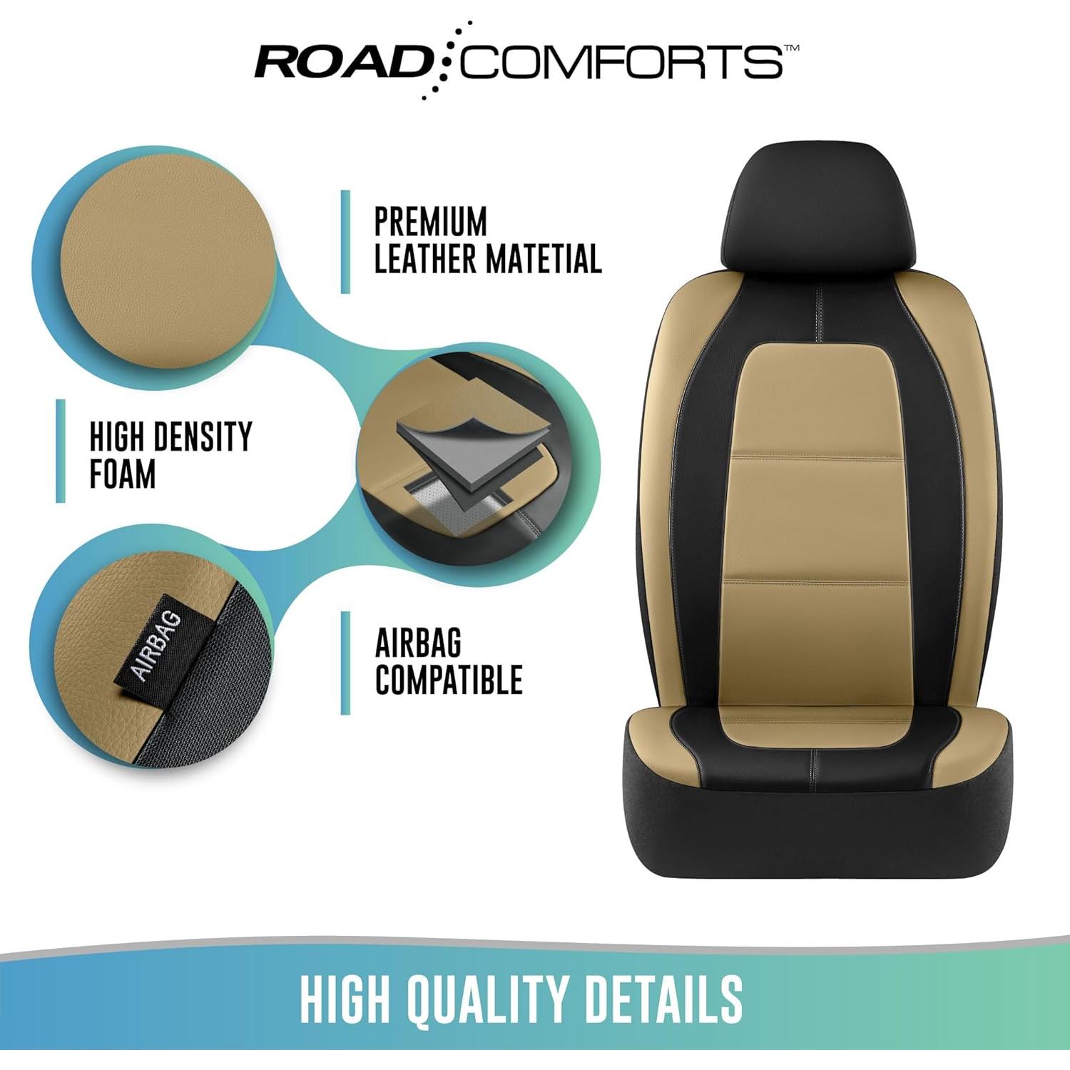 Cubierta de Asiento de Coche Road Comforts Beige Universal