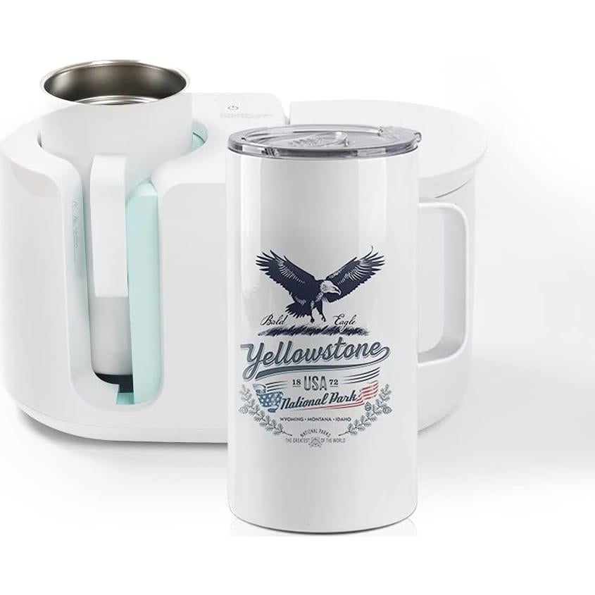 Tazas de Sublimación PYD Life 20 OZ Acero Inoxidable 4 Pack