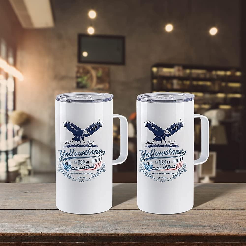 Tazas de Sublimación PYD Life 20 OZ Acero Inoxidable 4 Pack