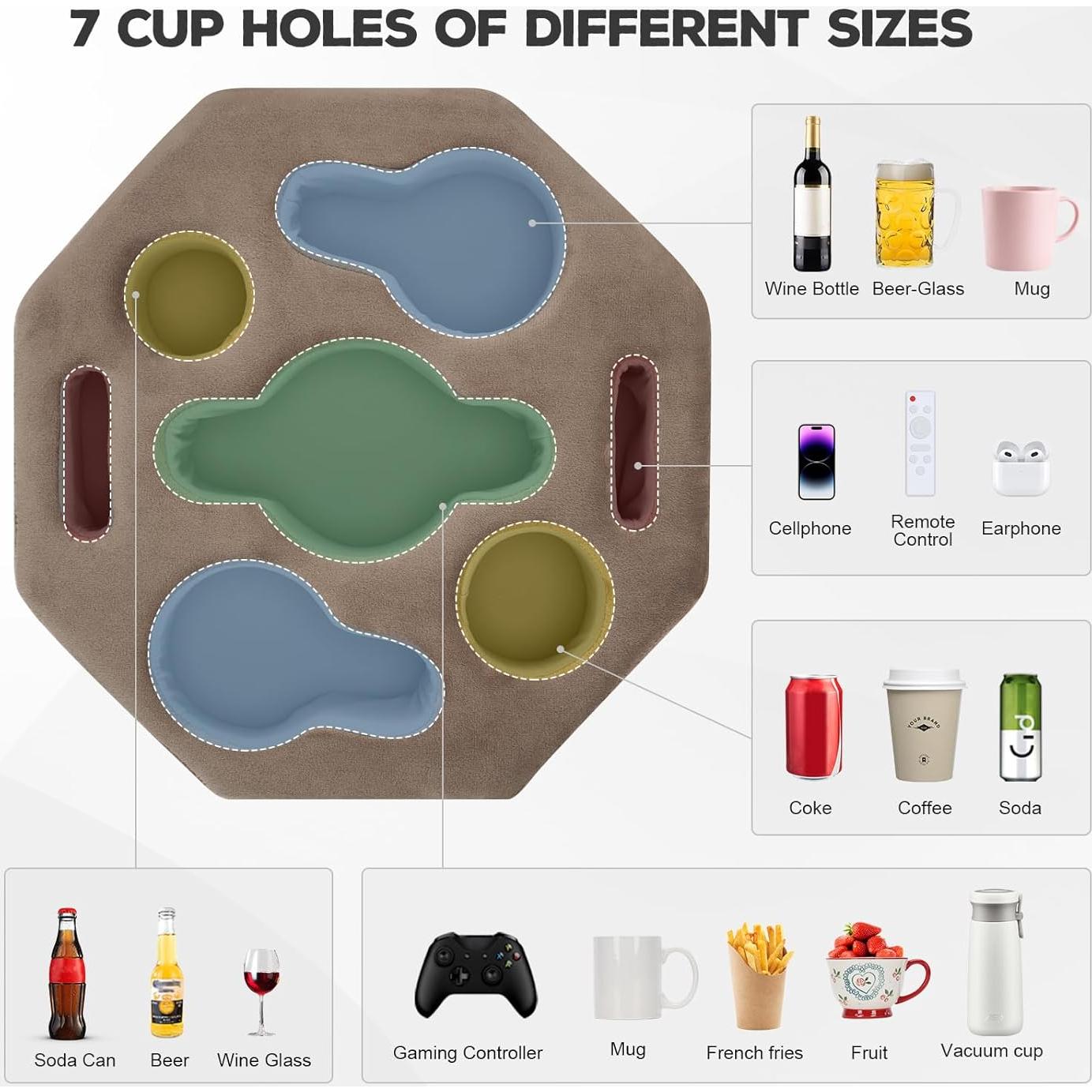 Soporte para Taza de Sofá TwentyNext 32x32 cm Antivuelco