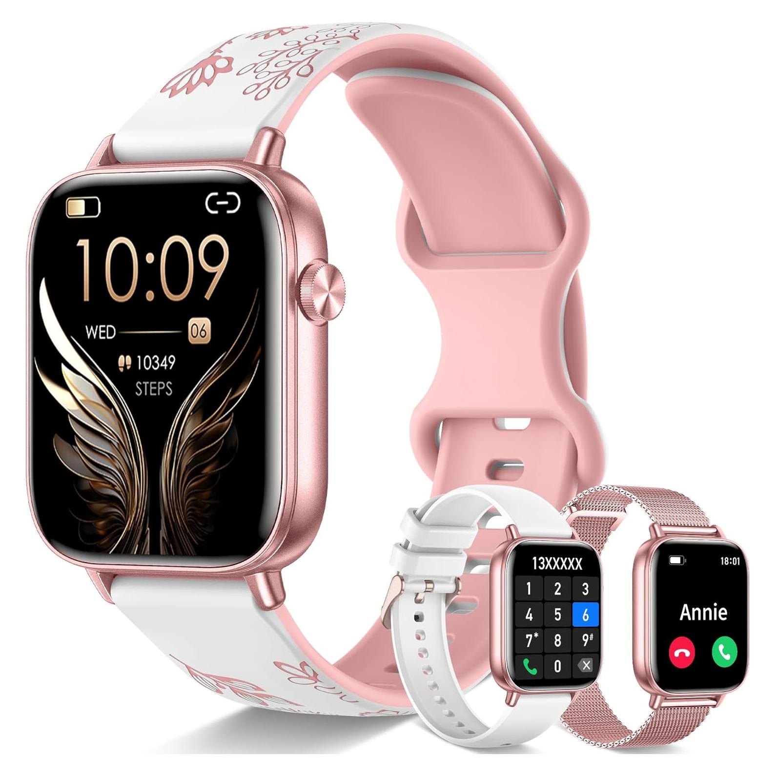 Reloj Inteligente Betatree 1.83" para Mujeres Bluetooth Fitness