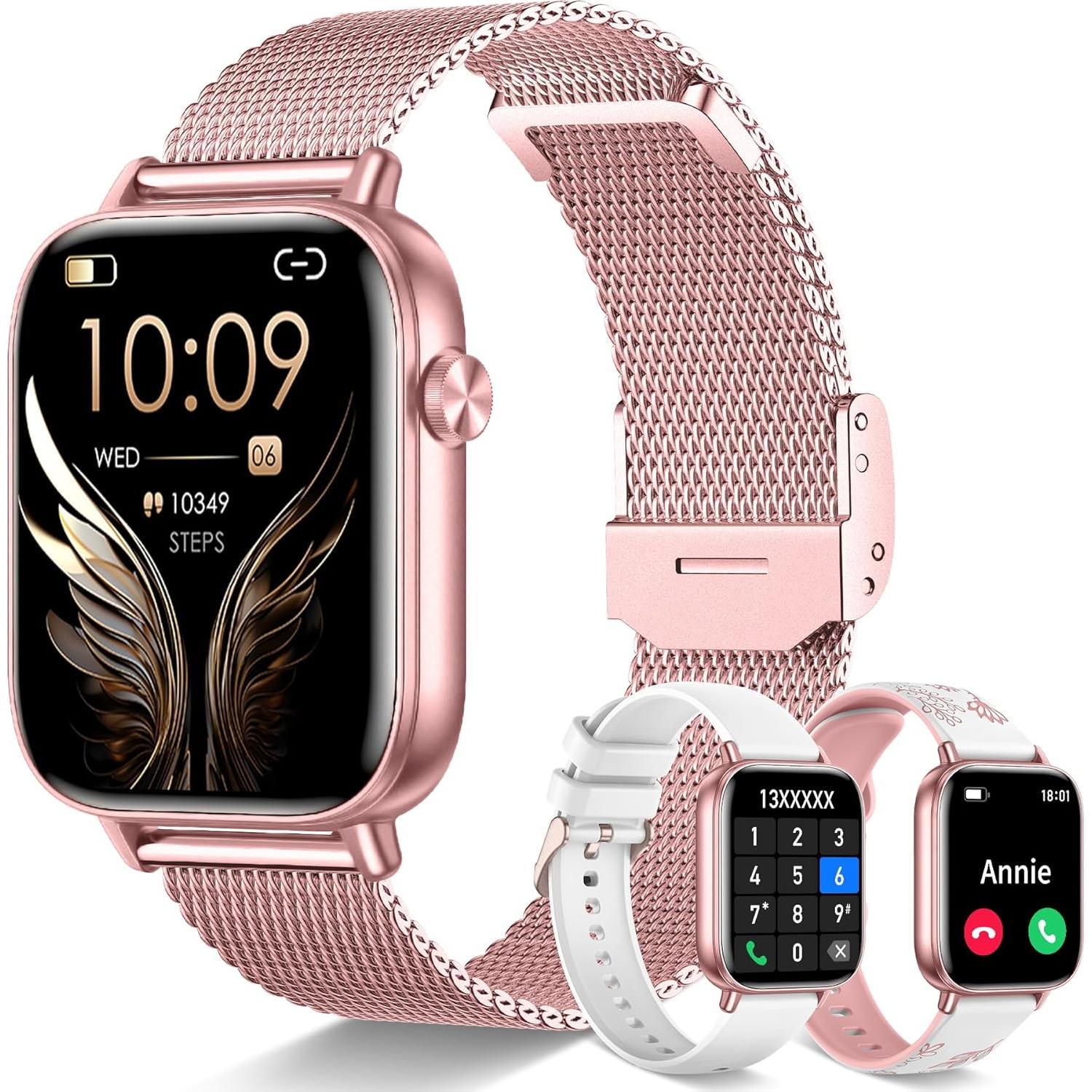 Reloj Inteligente Betatree 1.83" para Mujeres Bluetooth Fitness