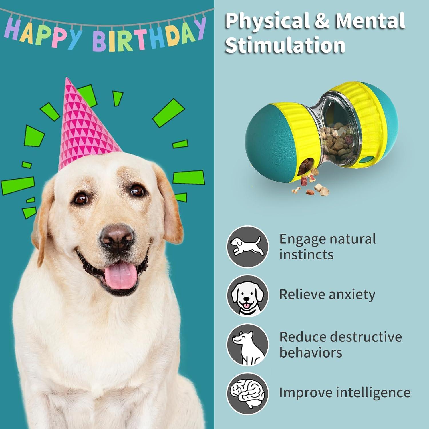 Juguete de rompecabezas para perros JoyBruko azul 170g