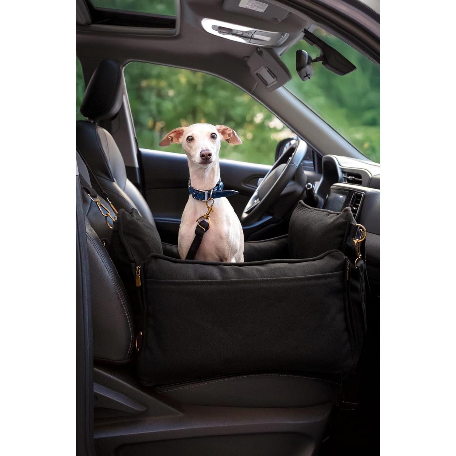 Asiento de Coche para Perros Noah & Paw Mediano Negro