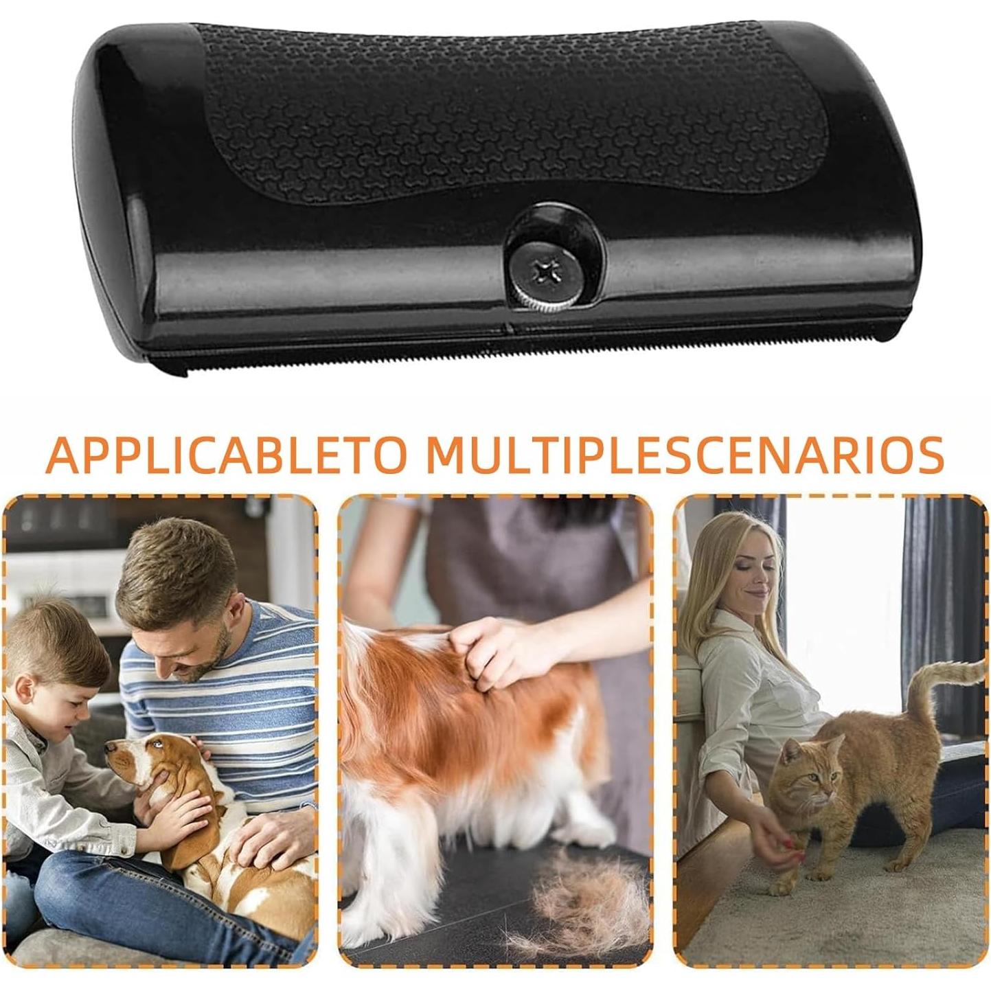 Cepillo Deshedding Genérico para Perros y Gatos - Aseo Ergonómico
