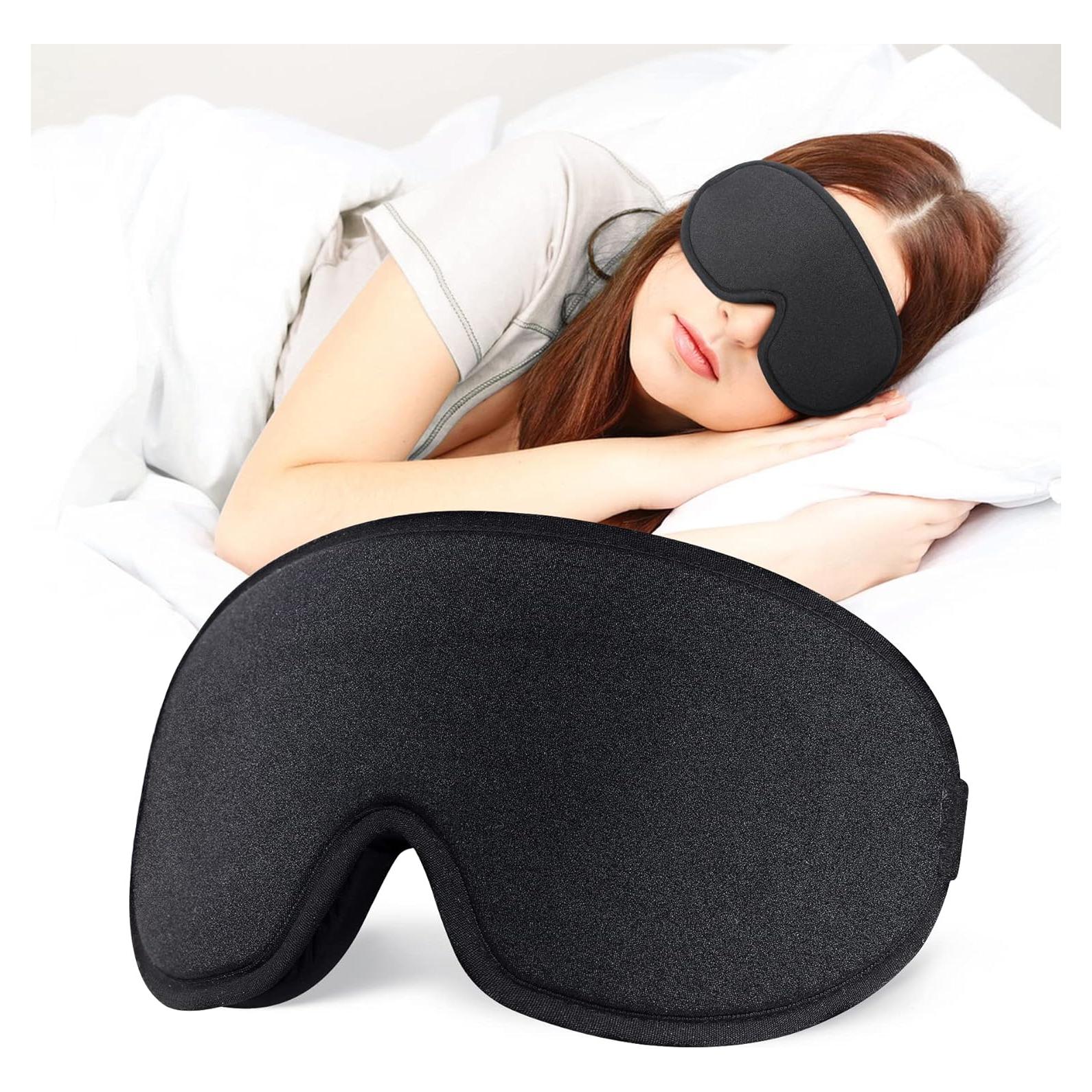 Máscara de Sueño Contorneada 3D Cozyhealth - Antifaz Ajustable