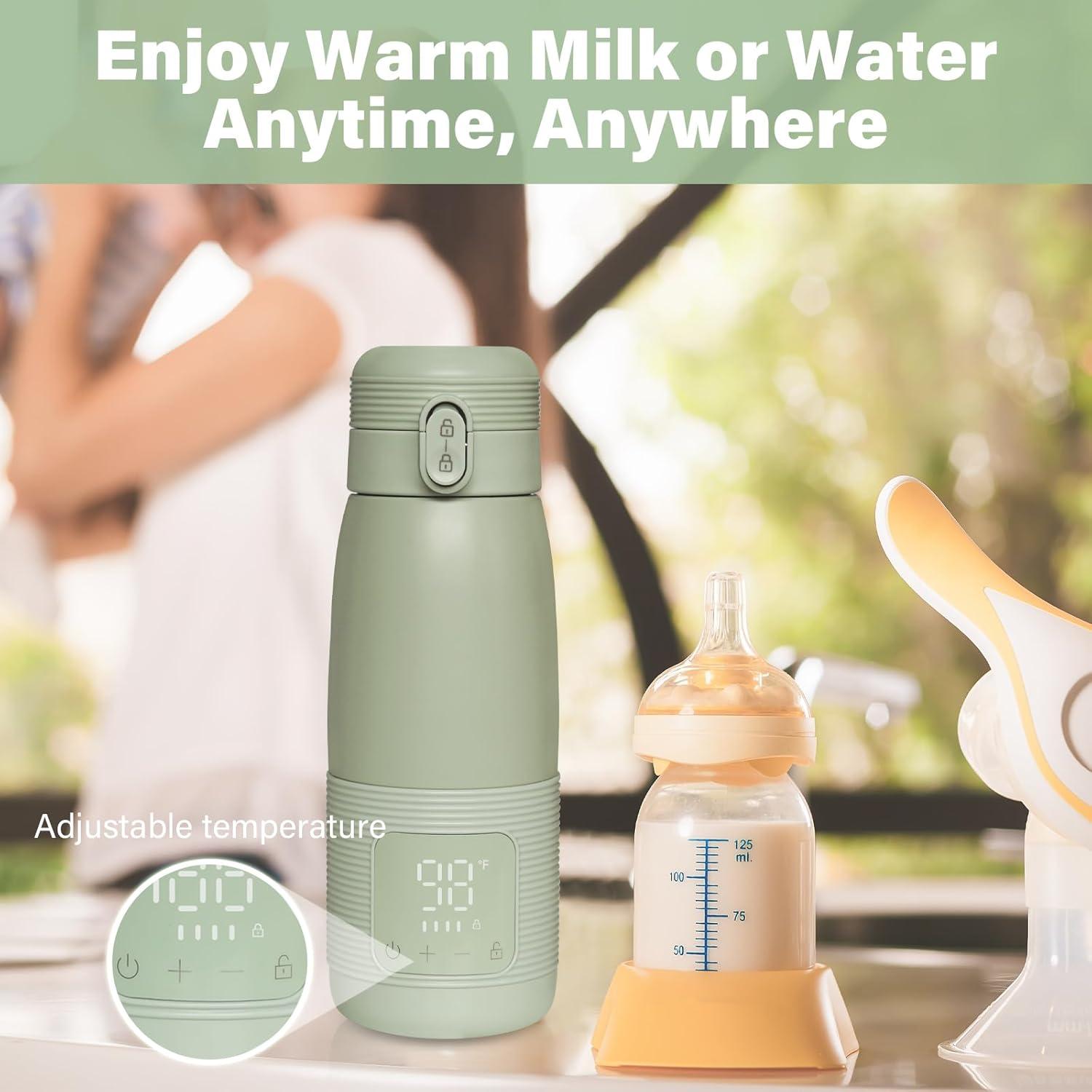 Calentador de Botellas Portátil CUXFLS 350ml Inalámbrico