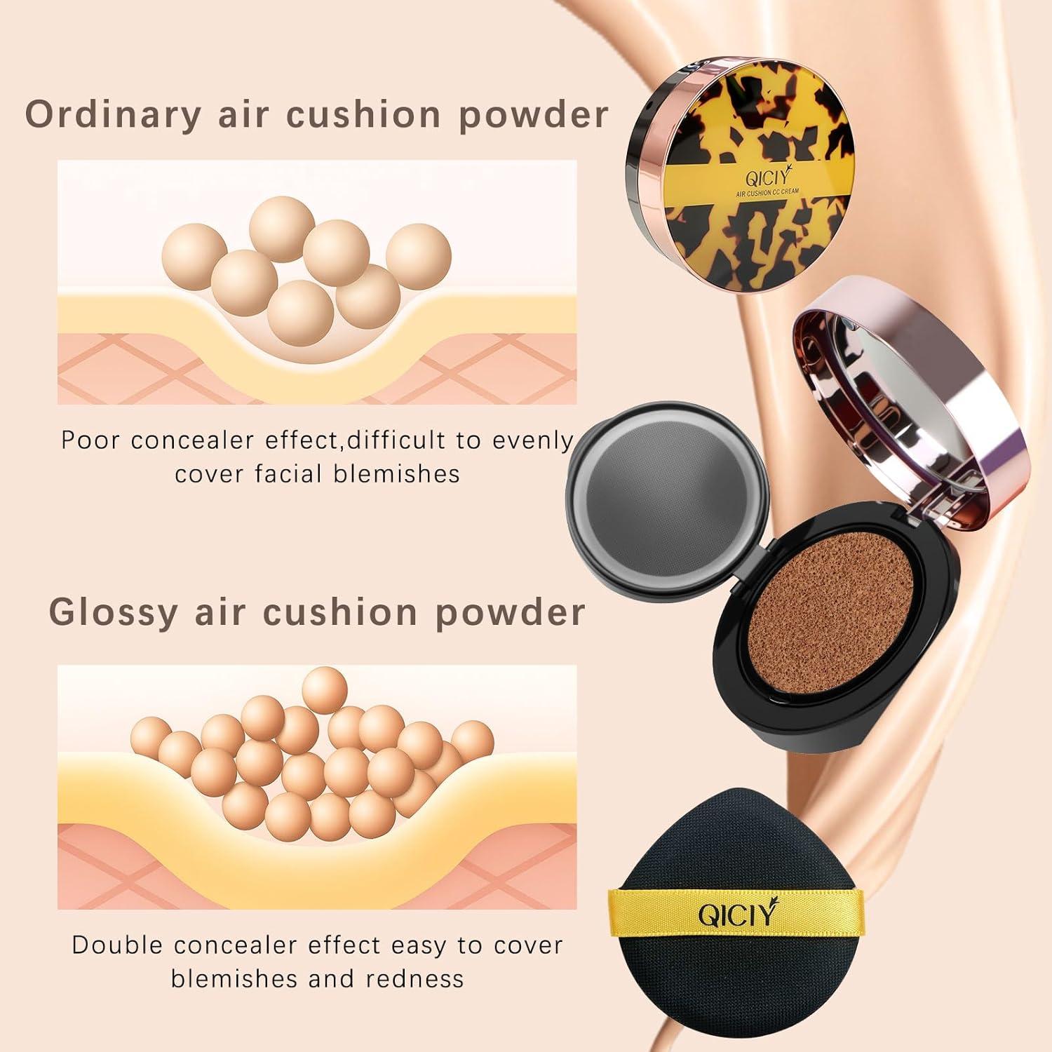 Base de Crema CC QueenDiary para Piel Madura - Color Profundo