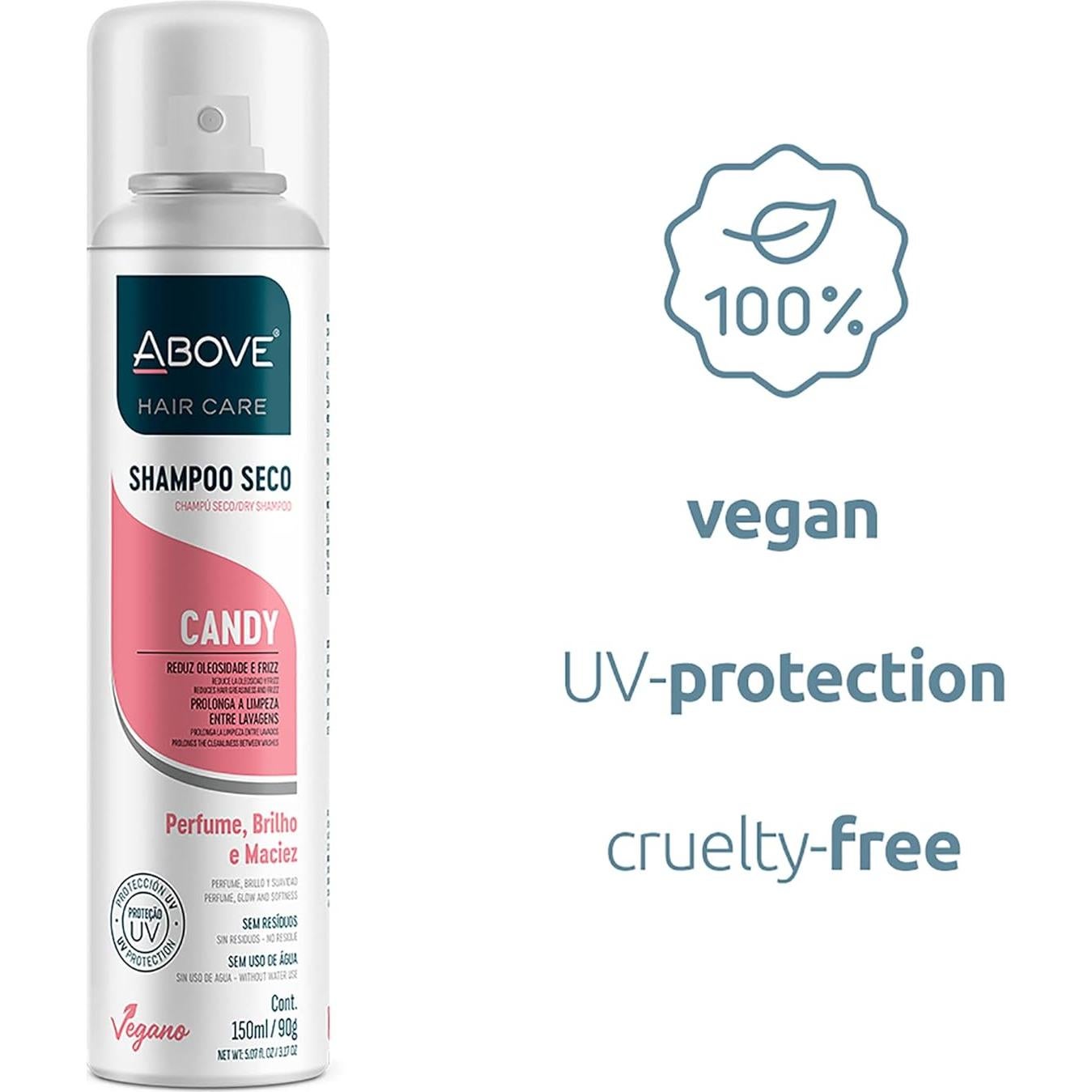 Champú Seco ABOVE Caramelo 90g - Voluminizador Sin Aceite