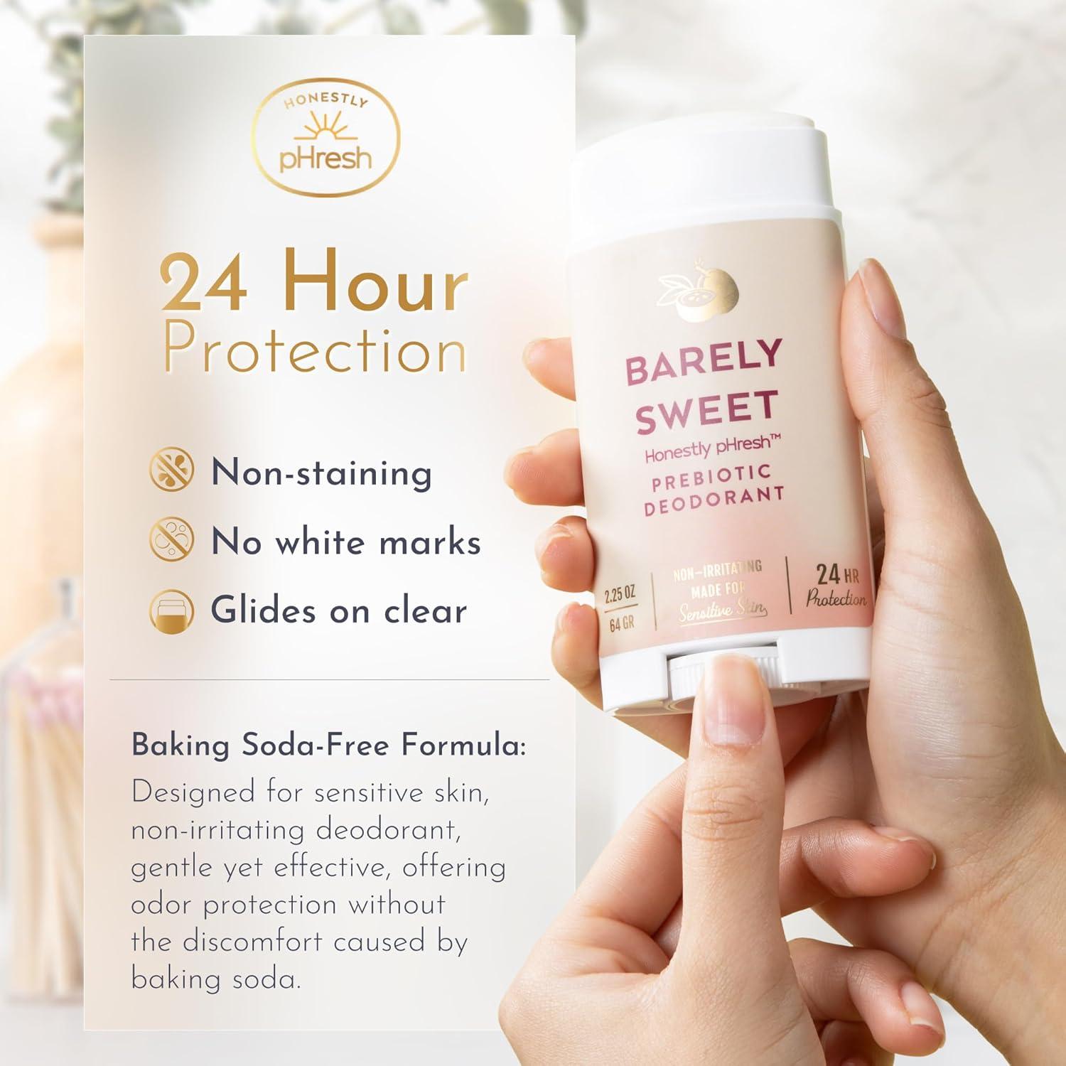 Desodorante Natural Honestly pHresh 70.87 g - Libre de Aluminio