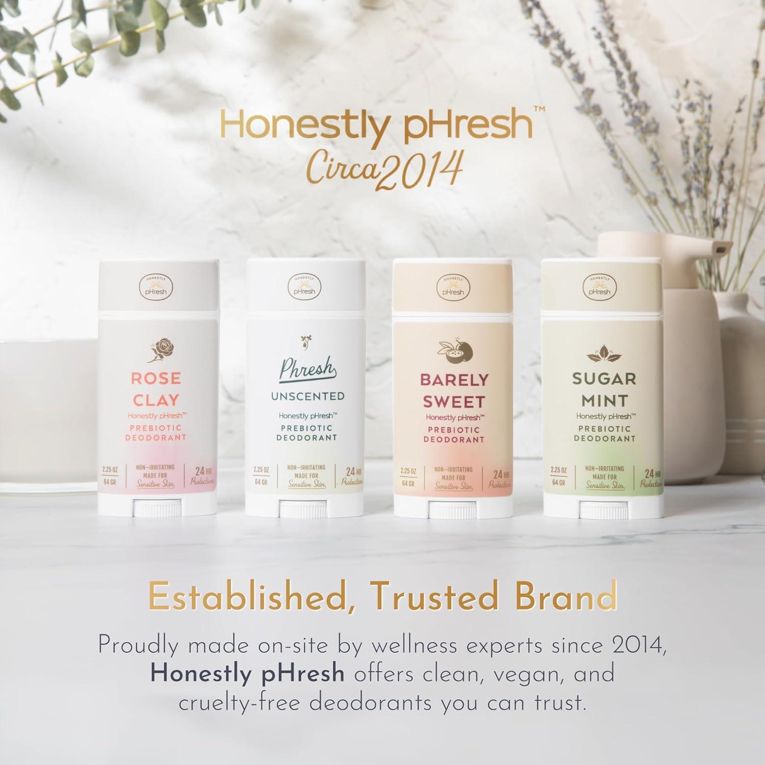 Desodorante Natural Honestly pHresh 70.87 g - Libre de Aluminio