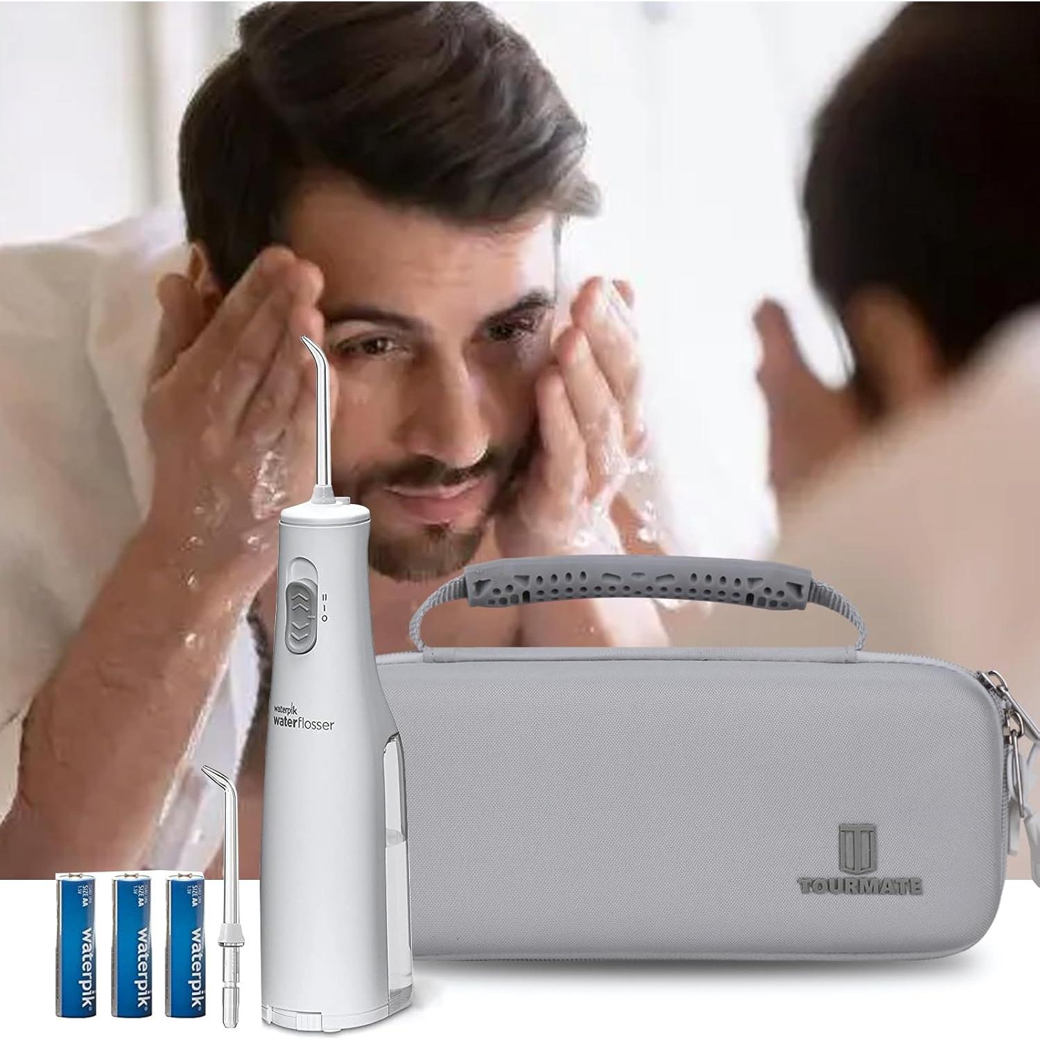 Funda Dura Waterpik WF-02 - Funda de Viaje Gris EVA