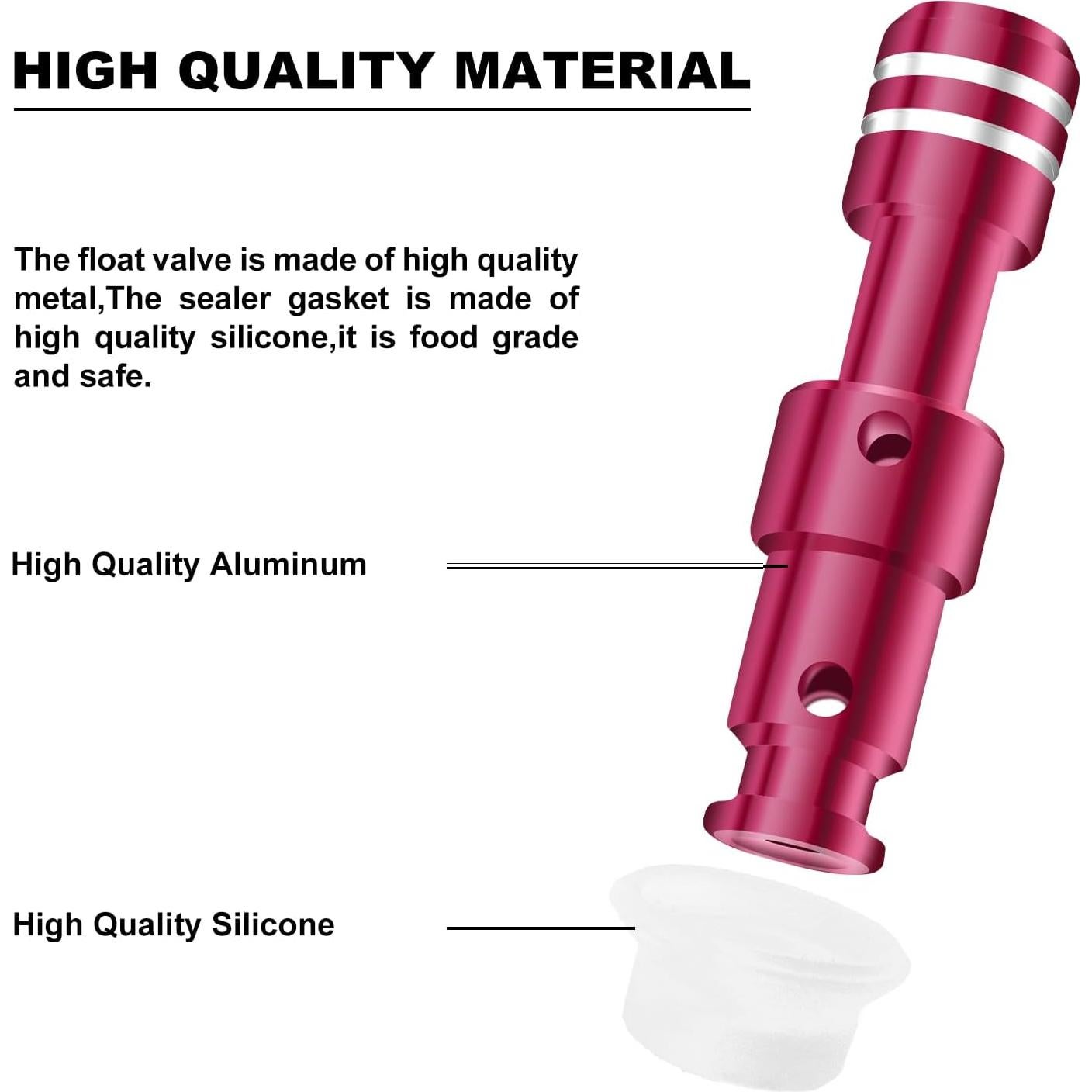 Piezas de Repuesto Olla a Presión ZLR - 2 Válvulas y 6 Tapas