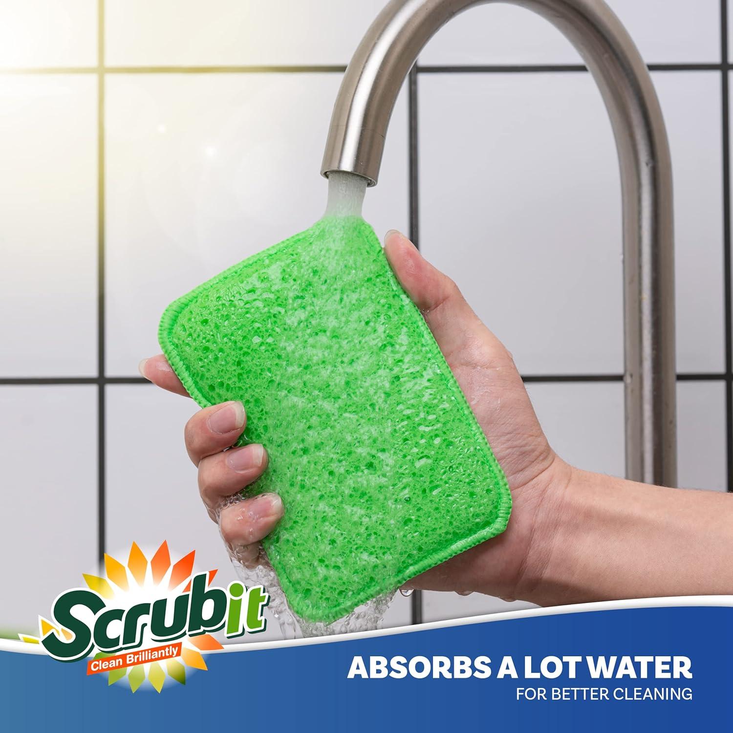 Almohadillas de Limpieza Reutilizables SCRUBIT - 12 Piezas