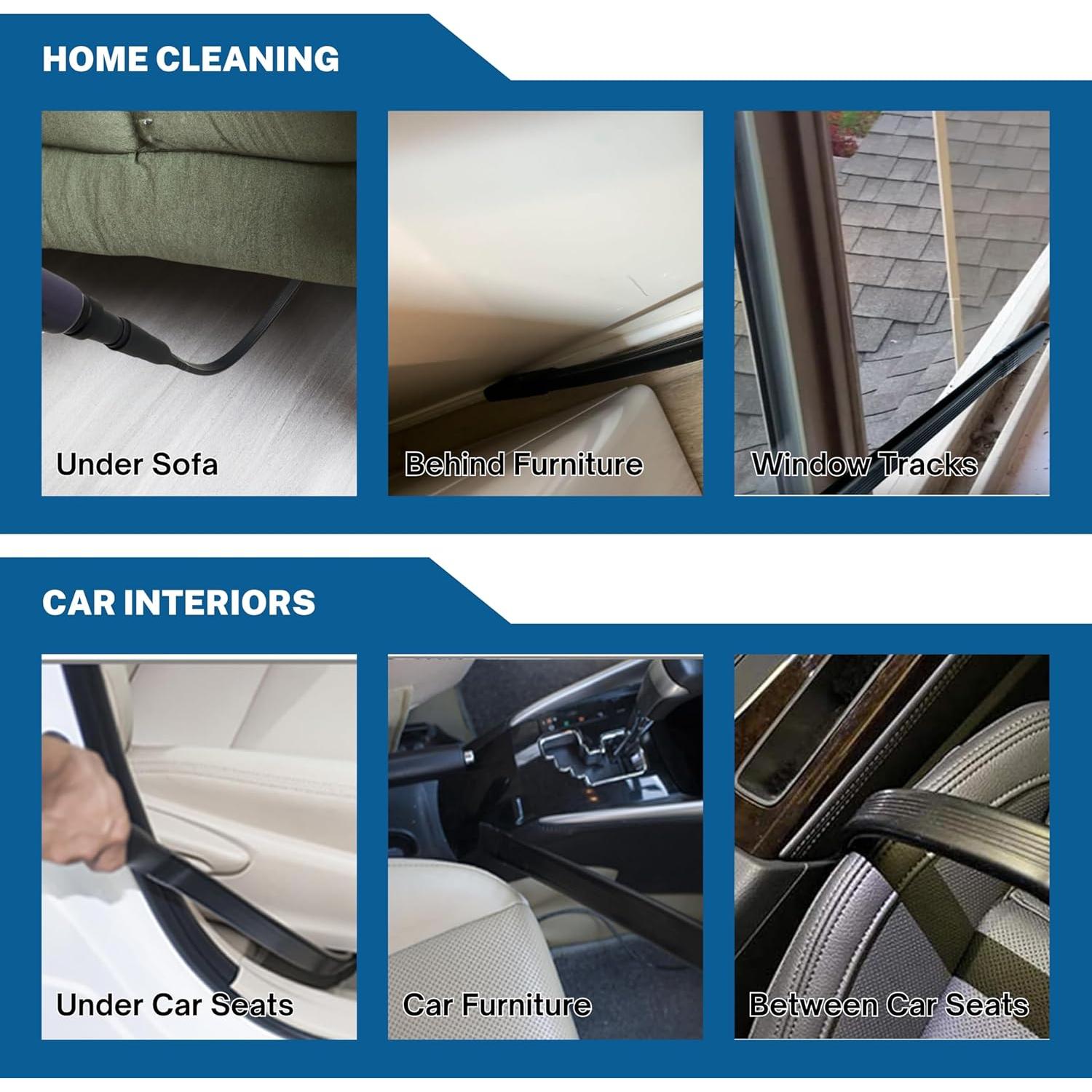 Herramienta de Hendidura Flexible GHAMADE para Aspiradoras Shark