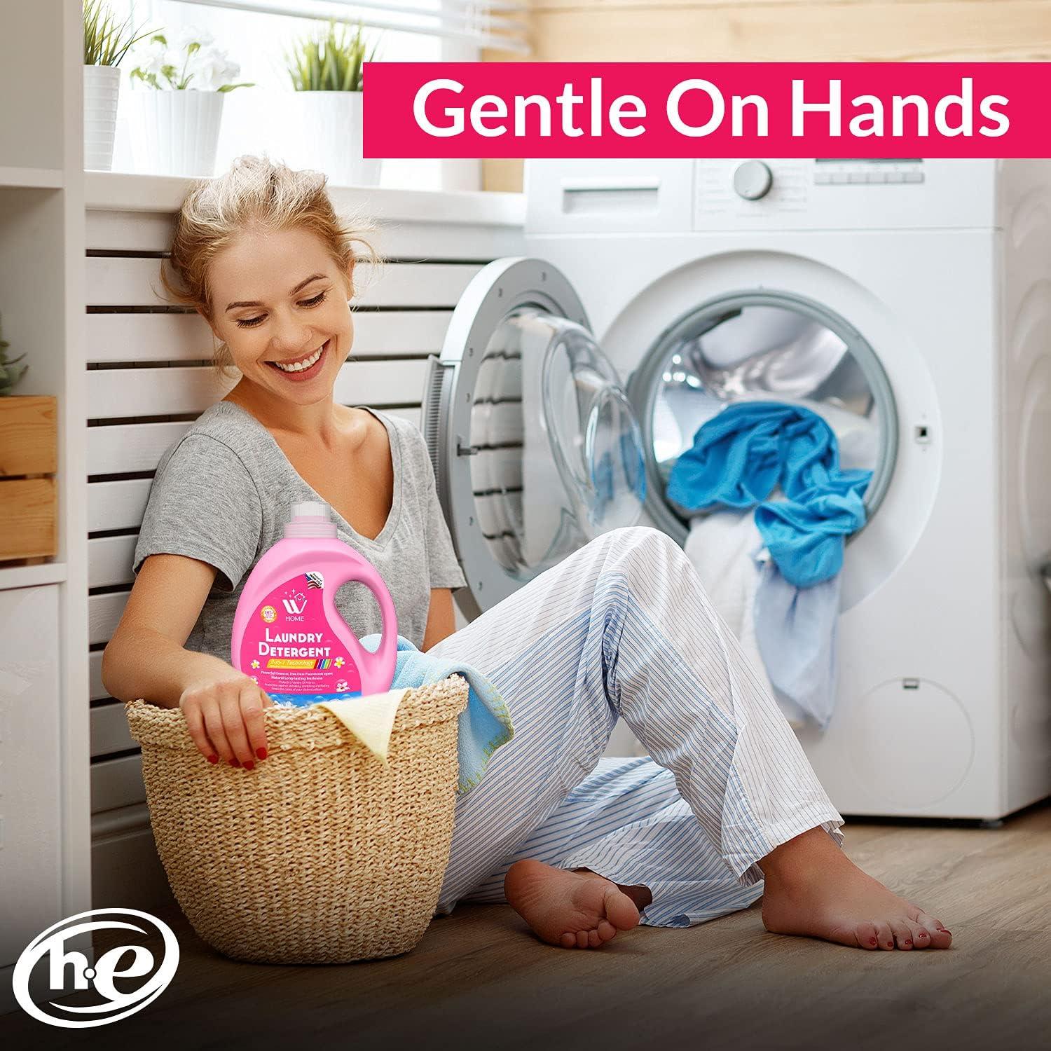 Detergente Líquido Concentrado WBM para Ropa 992 g - 50 Lavados