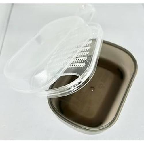 Rallador de Plástico Japan Bargain con Contenedor para Jengibre