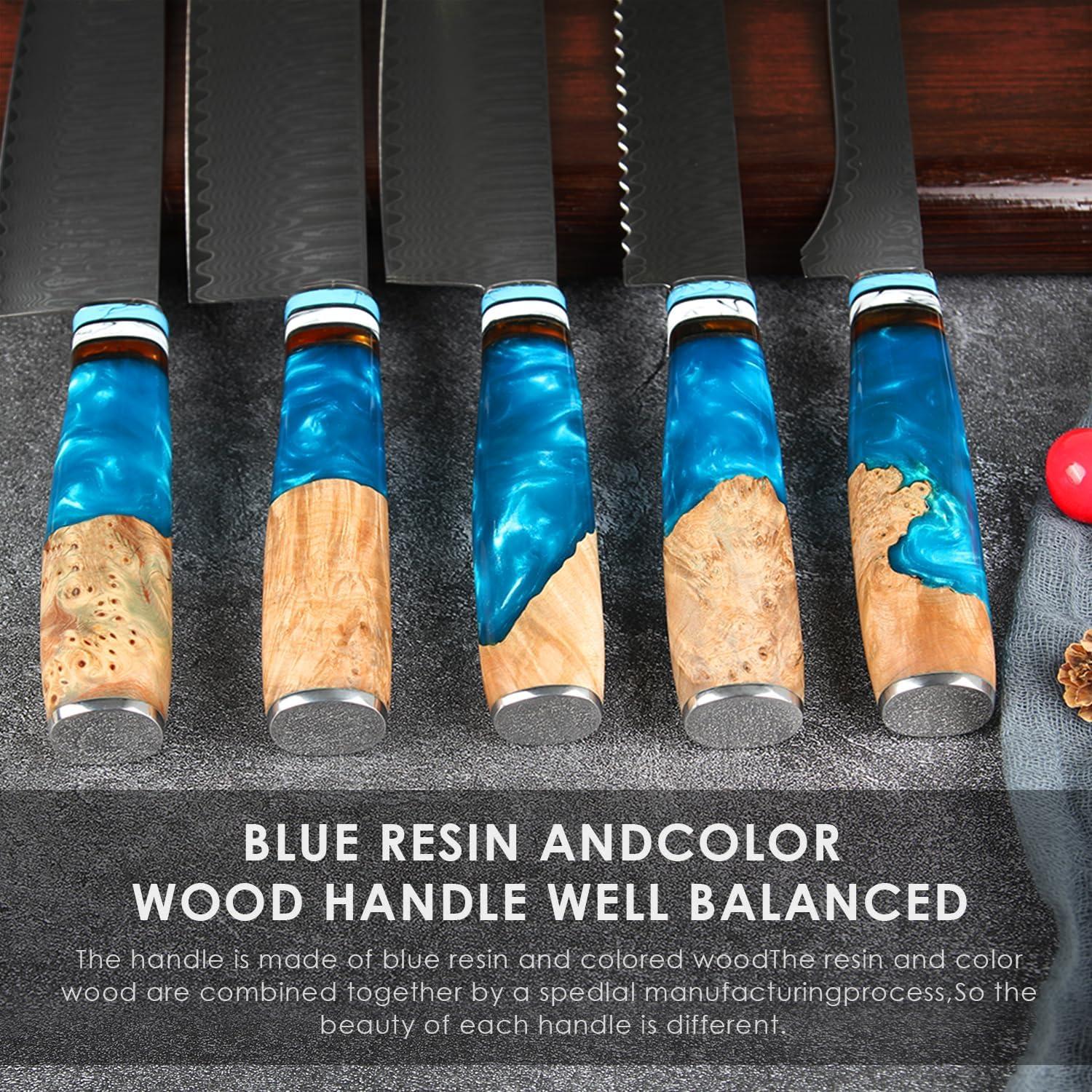 Cuchillo de Pan Serrado Kuwata 20 cm Damasco VG10 Profesional