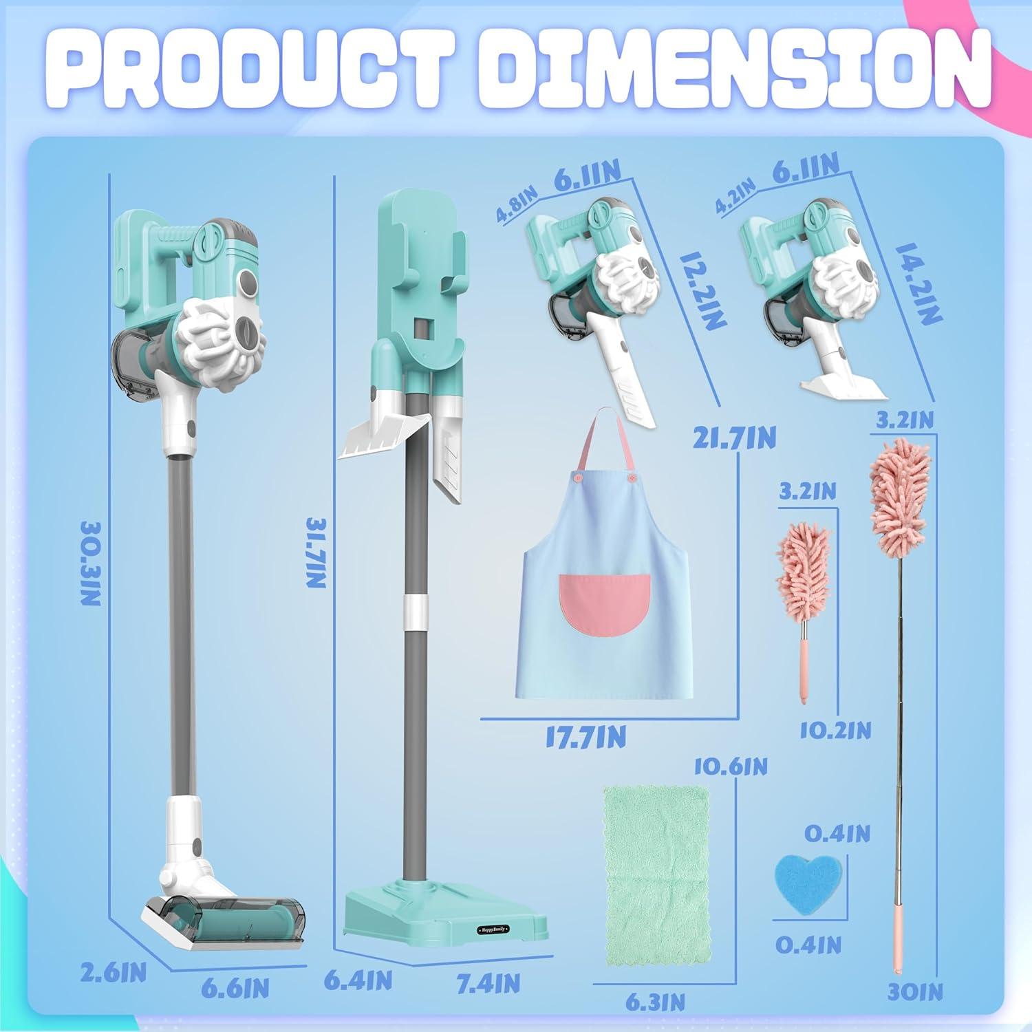 Aspiradora de Juguete SmilessKiddo 3 en 1 para Niños