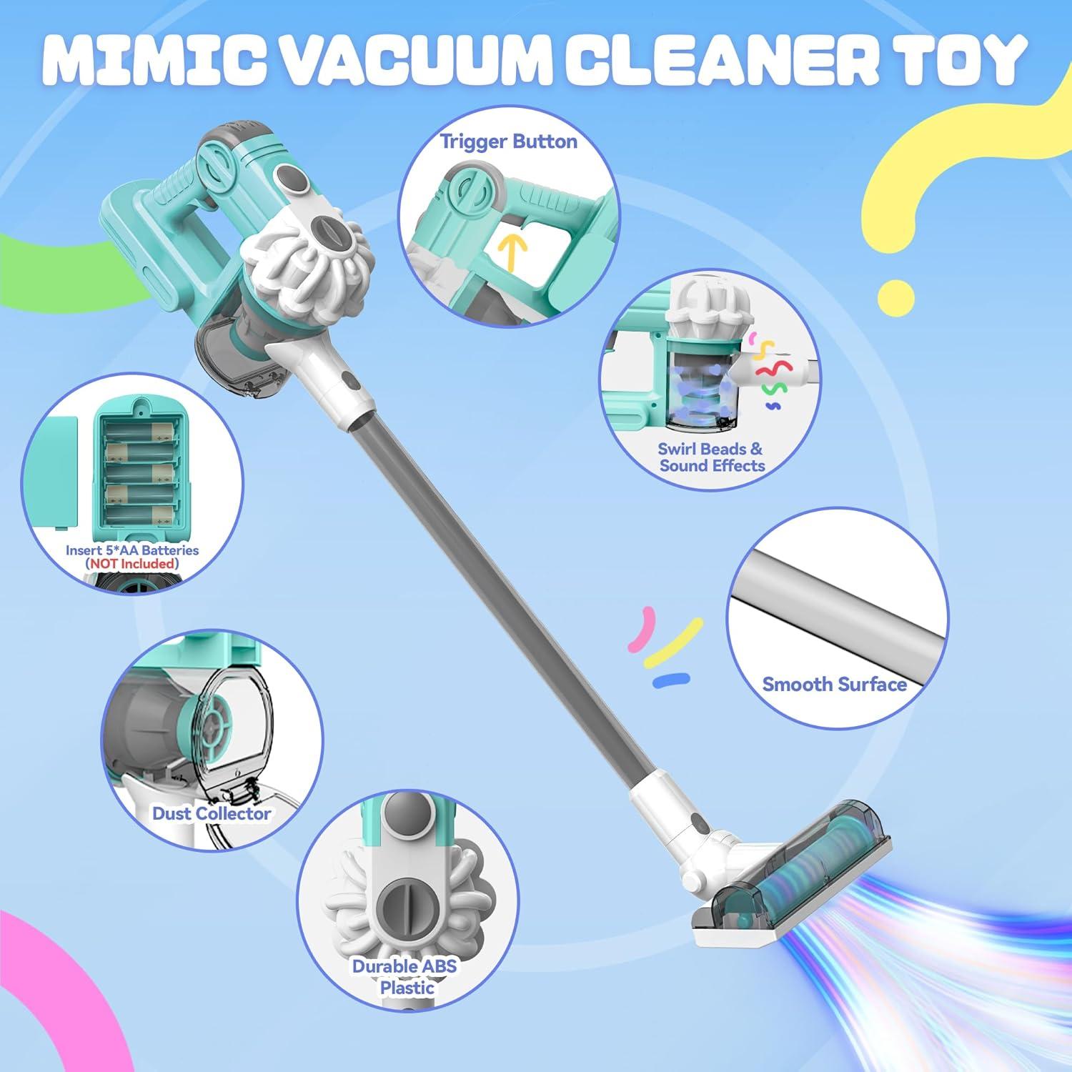 Aspiradora de Juguete SmilessKiddo 3 en 1 para Niños