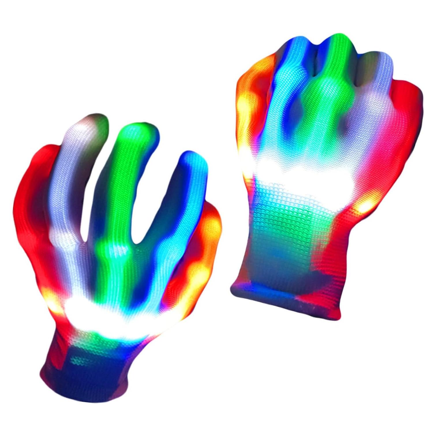 Guantes LED Multicolores Xinqiang para Niños - Talla Pequeña