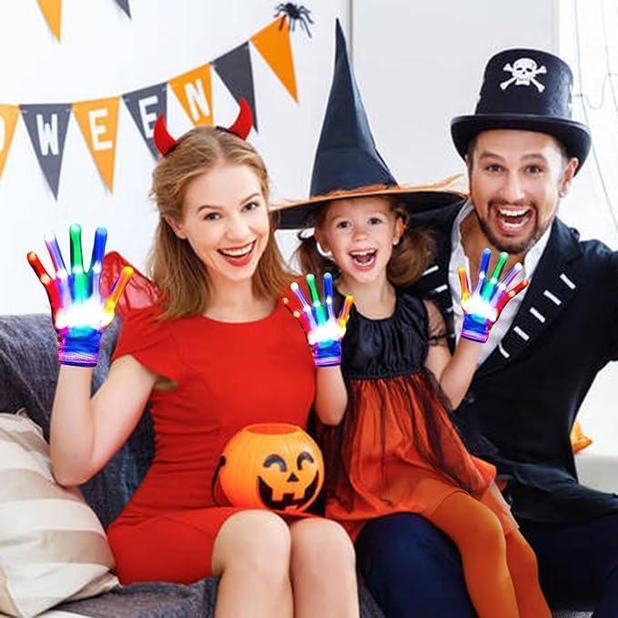 Guantes LED Multicolores Xinqiang para Niños - Talla Pequeña