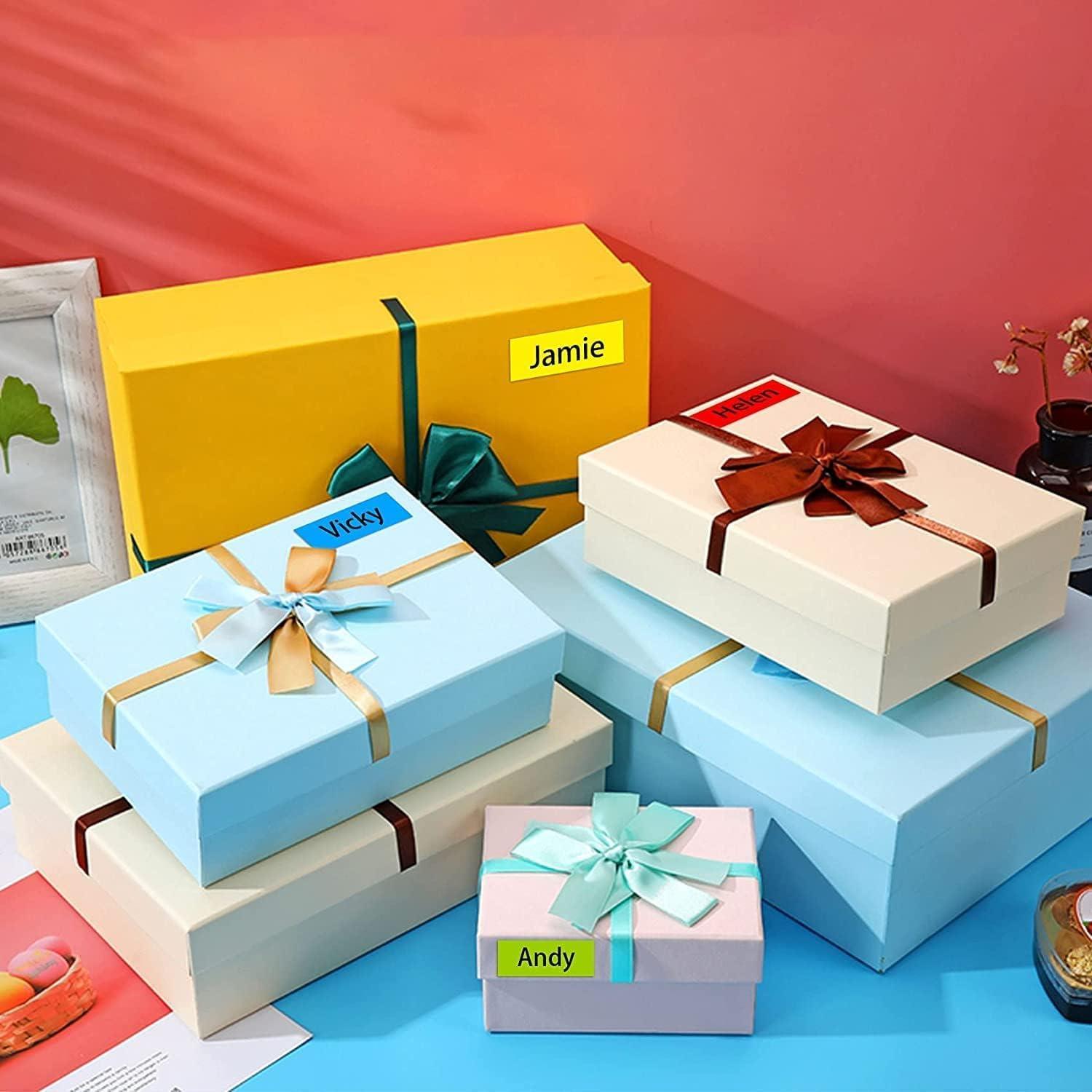 Cinta de Etiquetas UNOKA TZe 12mm Multicolor 6PK para Brother